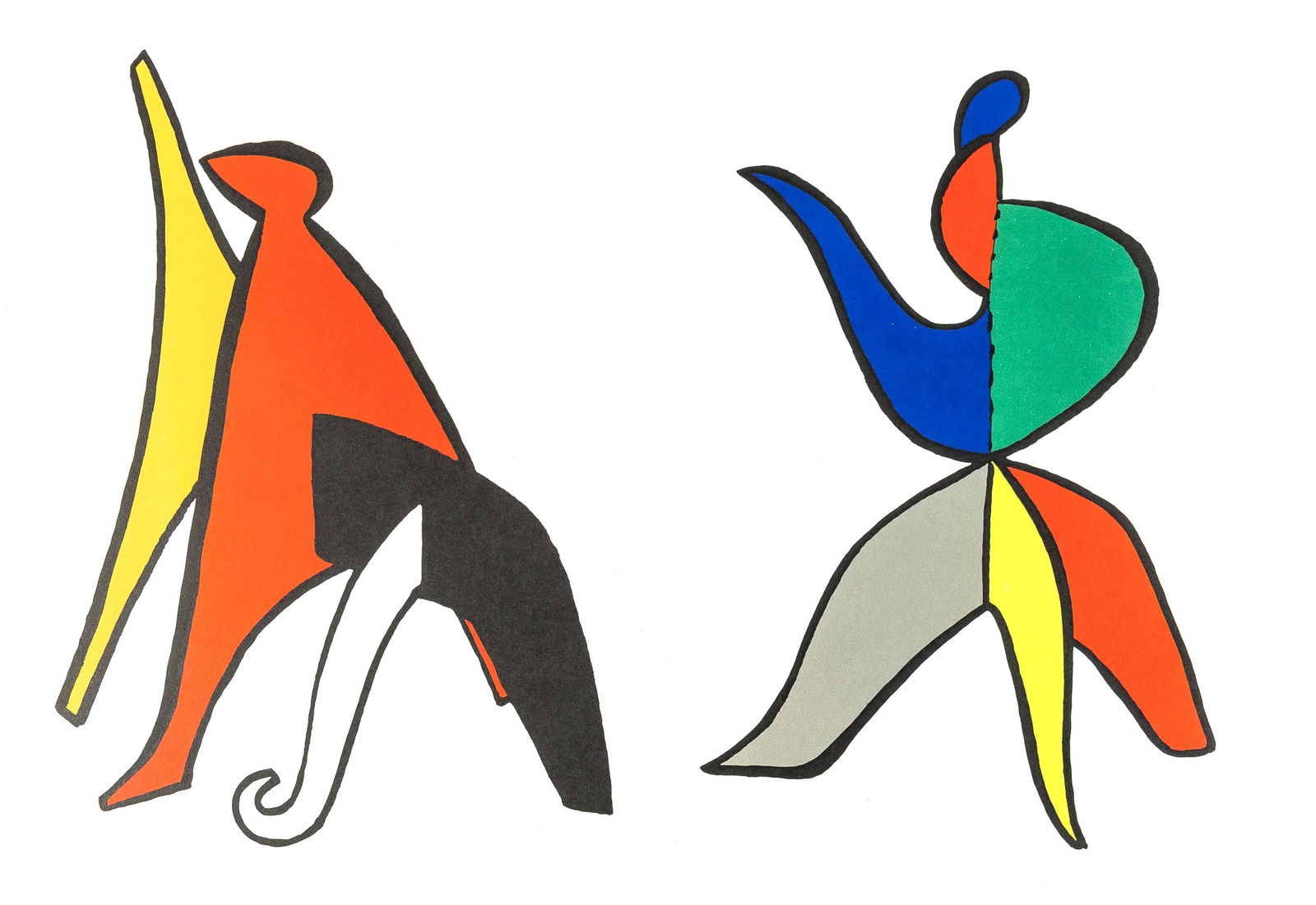 Lithograph - Alexander Calder - Sabot et le bonnet phrygien - Stabiles - Derrire le miroir: Lithograph - Alexander Calder - Sabot et le bonnet phrygien - Stabiles - Derrire le miroir This listing features Lithograph - Alexander Calder - Sabot et le bonnet phrygien - Stabiles - Derrire le mir