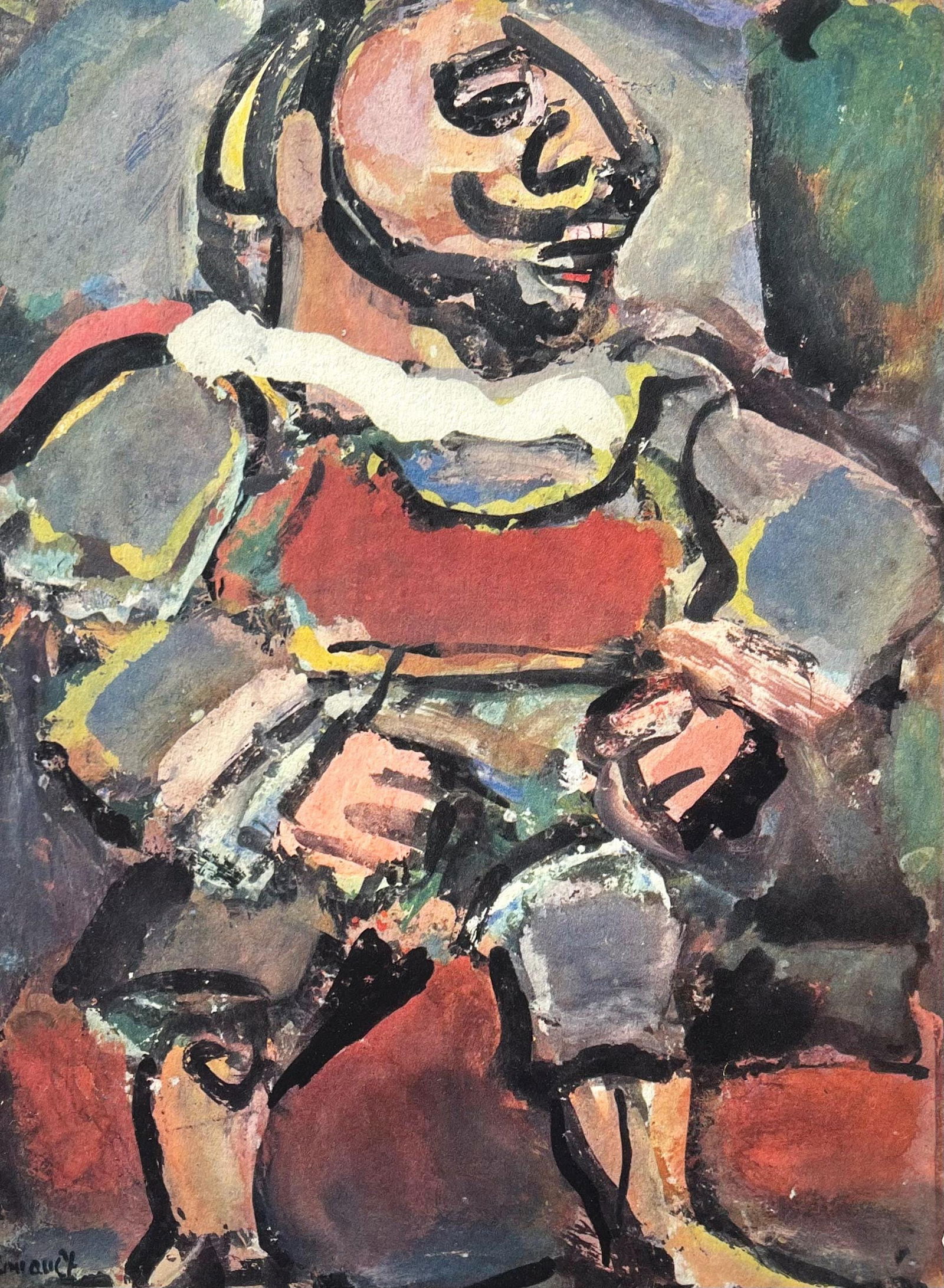 Lithograph - Georges Rouault - Mange tout - Divertissement - ditions de la Revue Verve: Lithograph - Georges Rouault - Mange tout - Divertissement - ditions de la Revue Verve This listing features Lithograph - Georges Rouault - Mange tout - Divertissement - ditions de la Revue Verve. Ite
