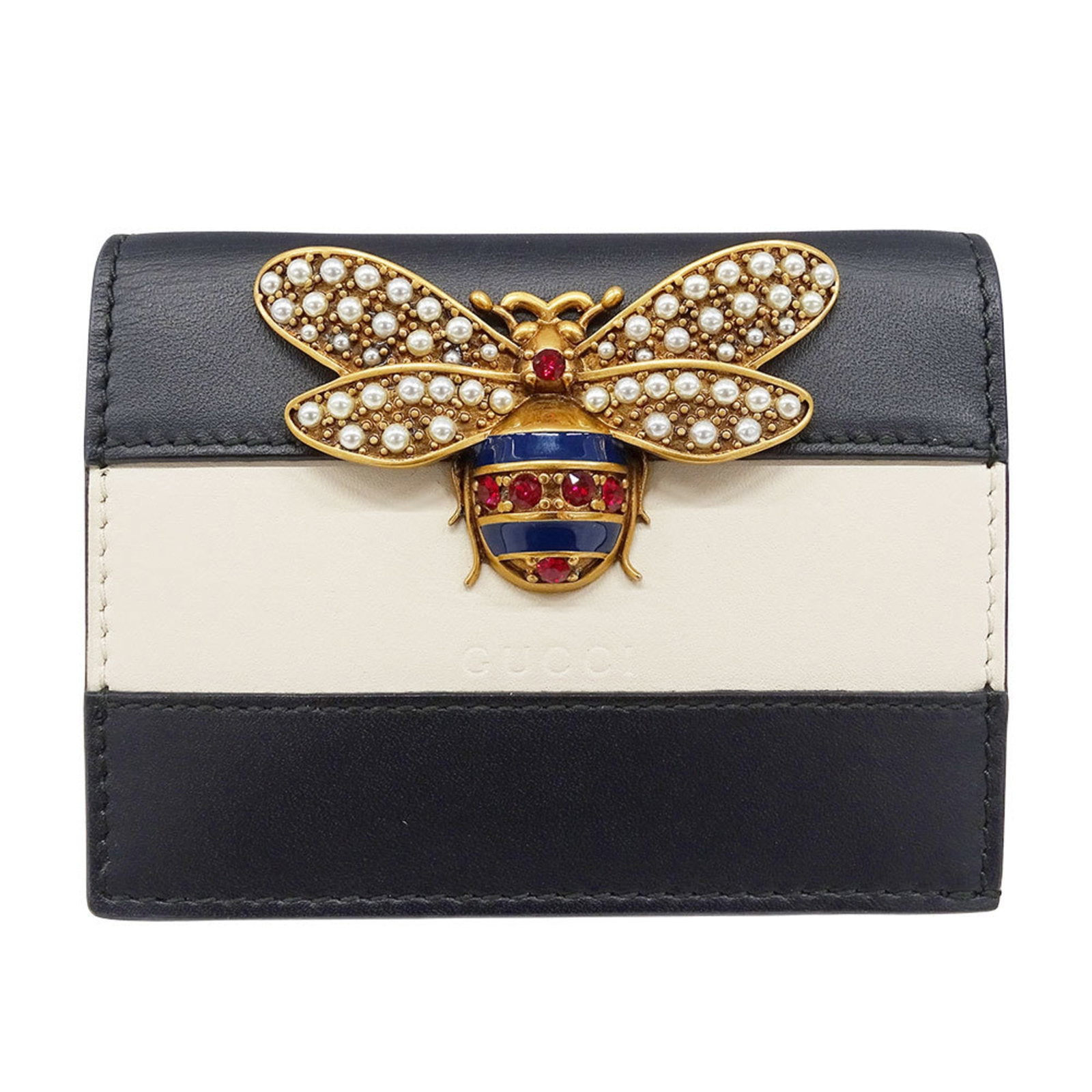 Rhinestone - Gucci Wallet (Bi-Fold) Leather: Rhinestone - Gucci Wallet (Bi-Fold) Leather This listing features Rhinestone - Gucci Wallet (Bi-Fold) Leather. Item specifics are provided below. Item Specifics: Brand: Gucci Type: Wallet (Bi-Fold) Ge