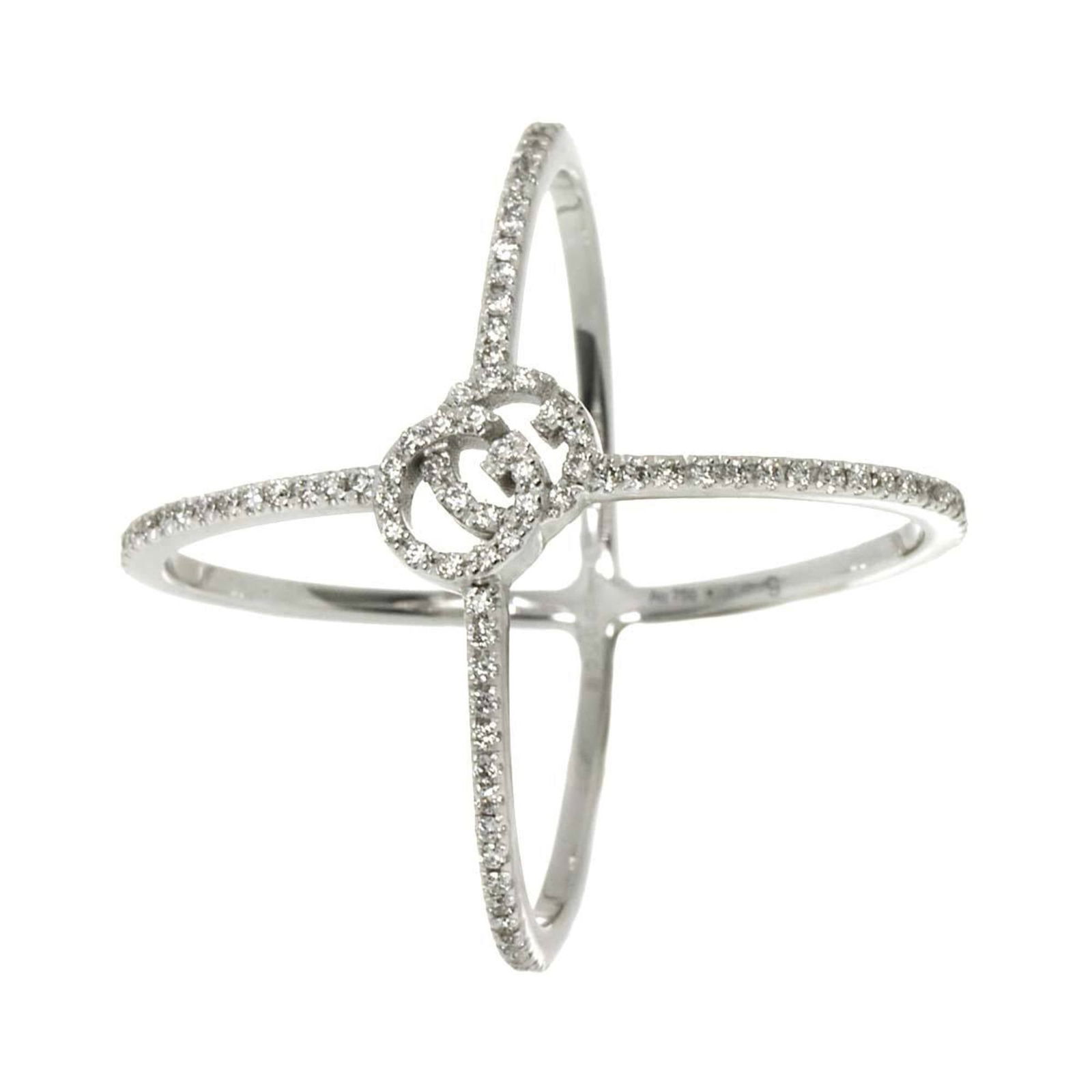 (18K) Gucci Band Ring White Gold: (18K) Gucci Band Ring White Gold This listing features (18K) Gucci Band Ring White Gold. Item specifics are provided below. Item Specifics: Brand: Gucci Type: Band Ring Gender: Women Material: White G