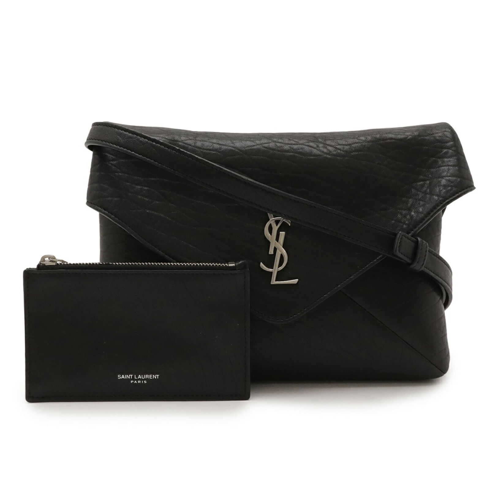 Leather Yves Saint Laurent Shoulder Bag: Leather Yves Saint Laurent Shoulder Bag This listing features Leather Yves Saint Laurent Shoulder Bag. Item specifics are provided below. Item Specifics: Brand: Yves Saint Laurent Type: Shoulder Bag M