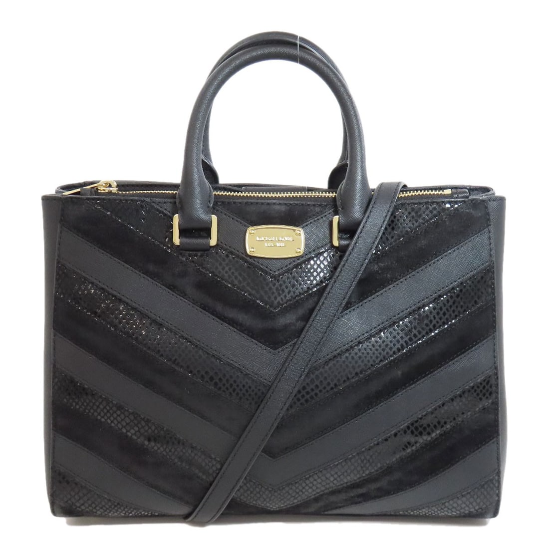 Leather MICHAEL KORS 2WAY Handbag (1 of 17)