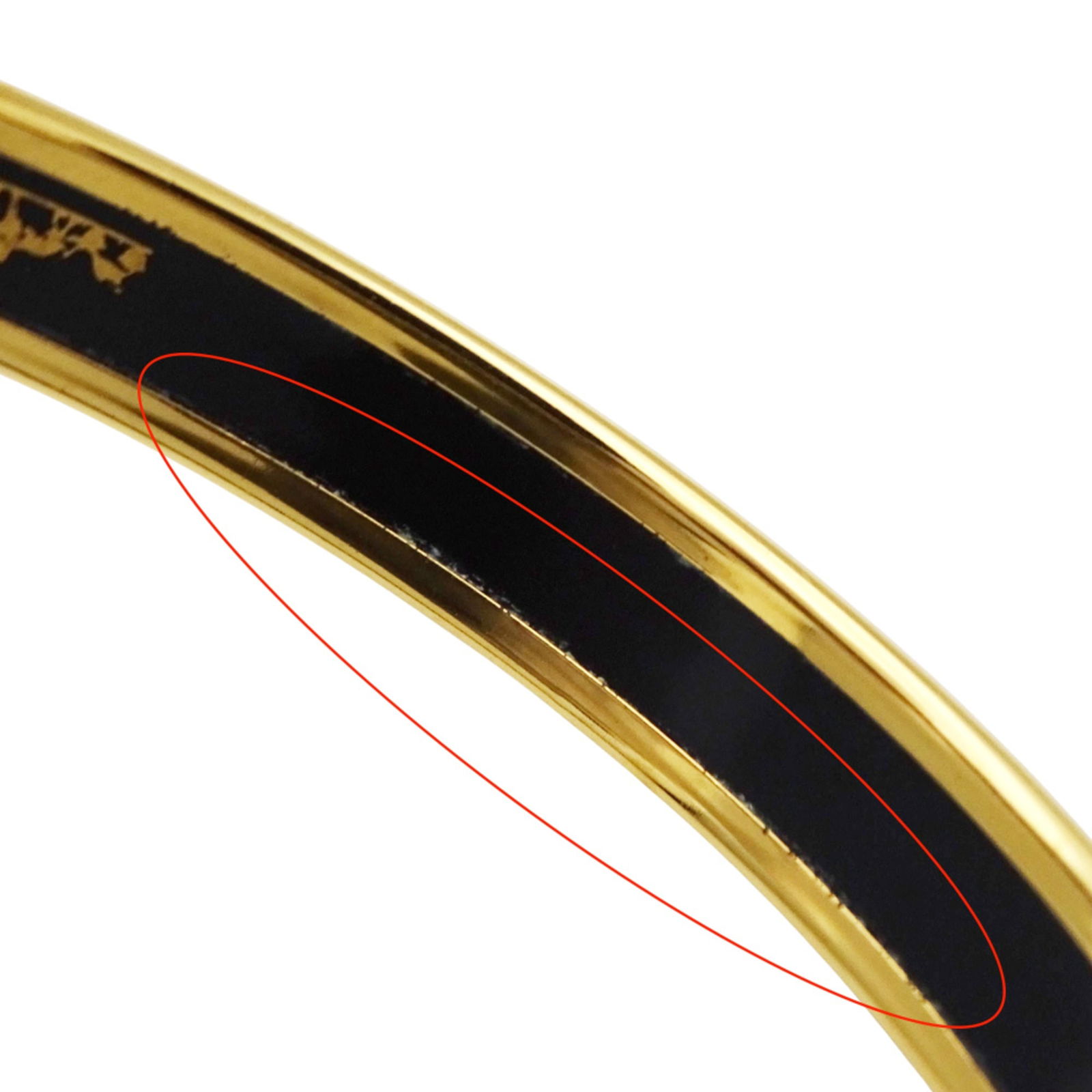 Metal Hermes Bangle - 11