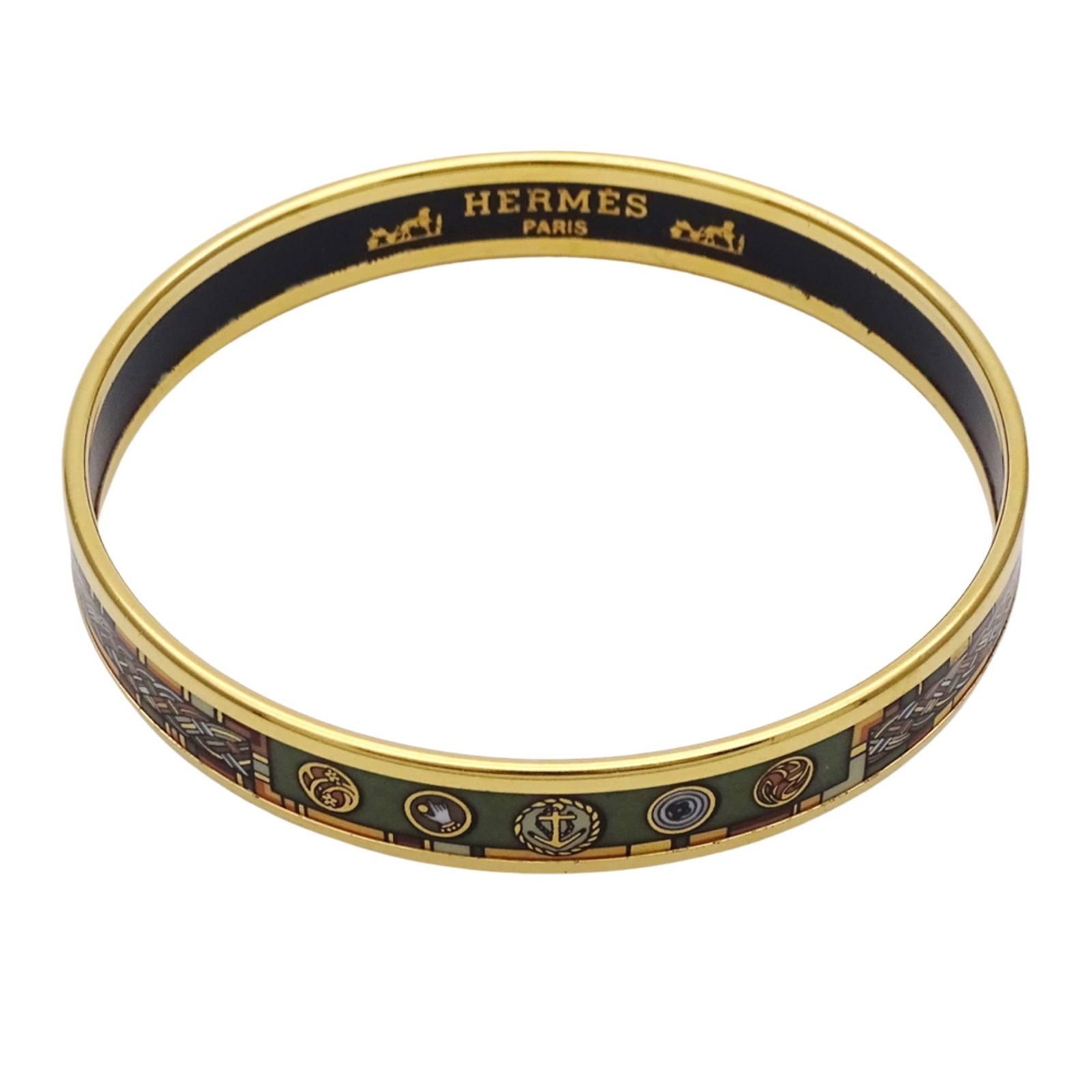 Metal Hermes Bangle - 3