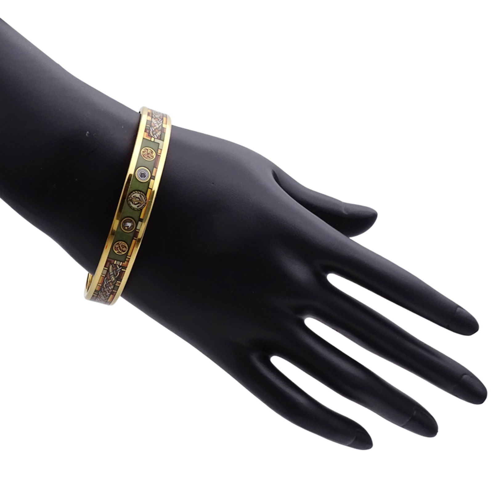 Metal Hermes Bangle - 6