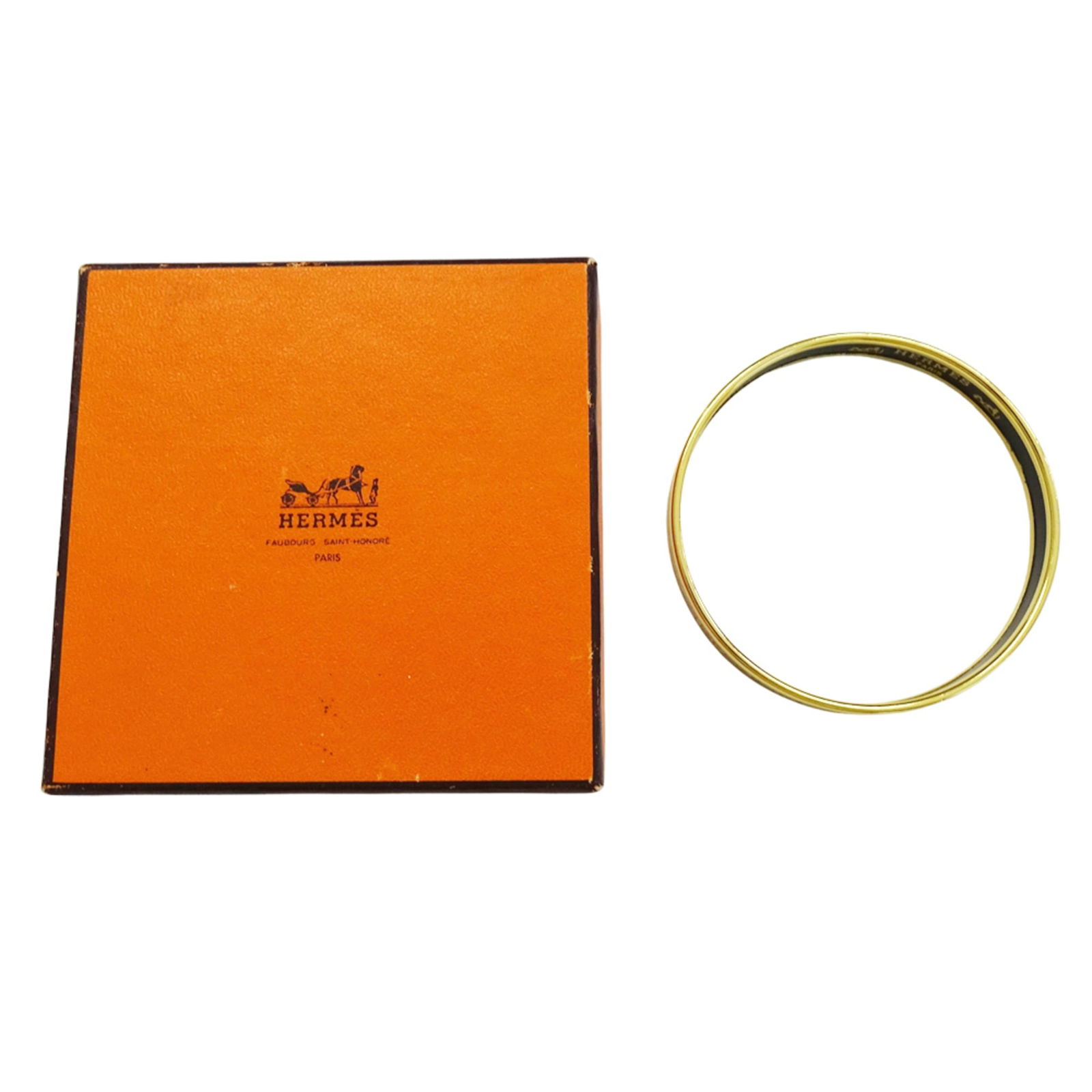 Metal Hermes Bangle - 7