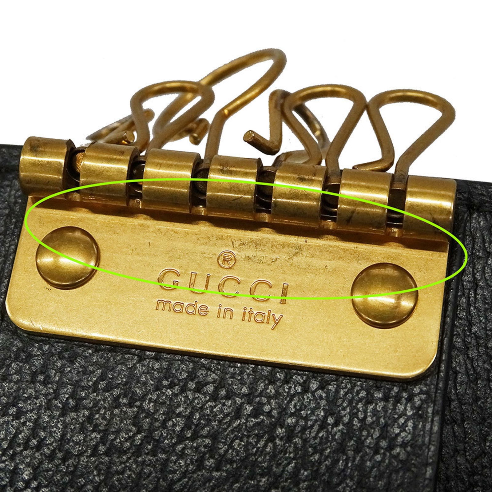 Leather Gucci Keycase - 11