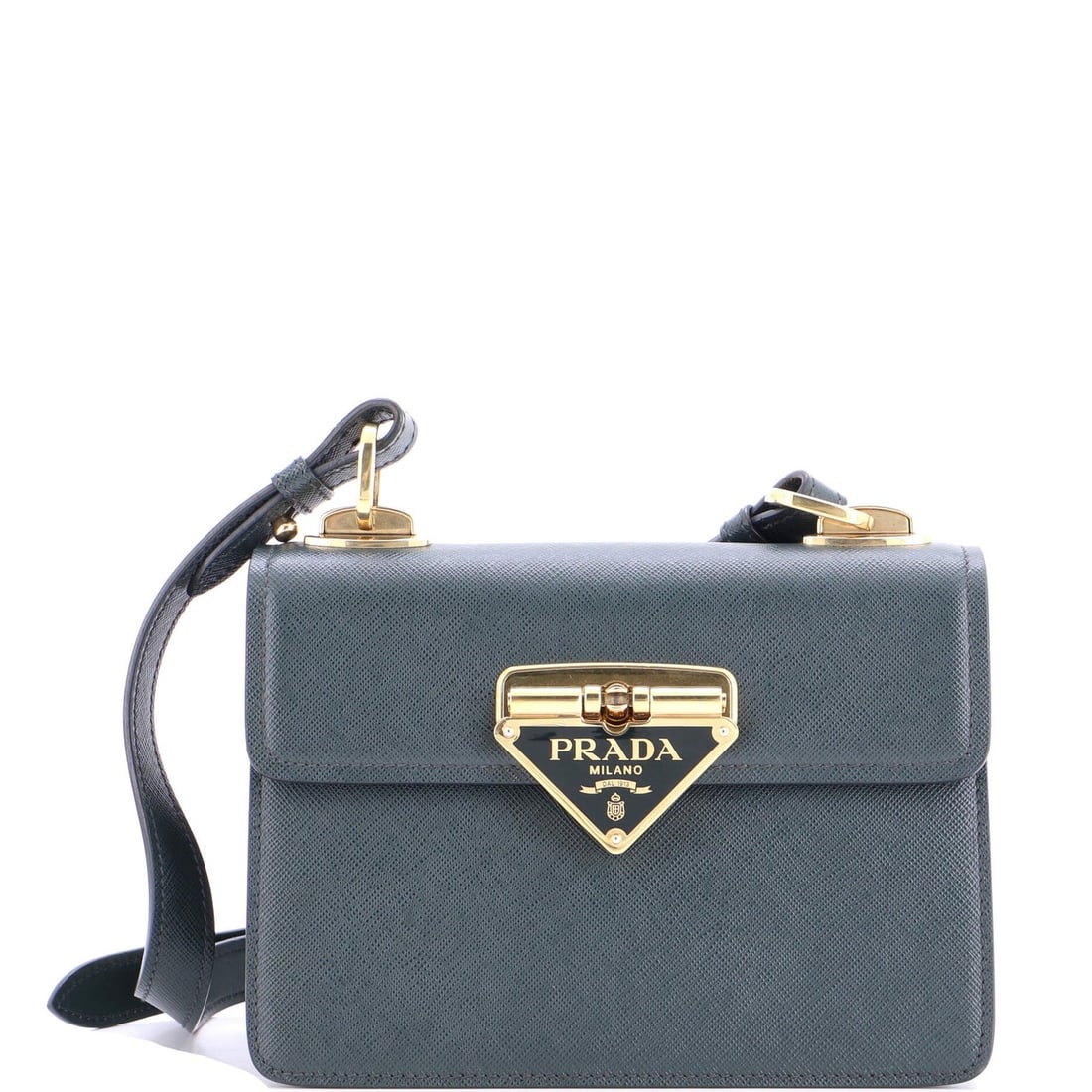 Small Prada Symbole Flap Bag Saffiano Leather: Small Prada Symbole Flap Bag Saffiano Leather This listing features Small Prada Symbole Flap Bag Saffiano Leather. Item specifics are provided below. Item Specifics: Brand: Prada Exterior Material: Le