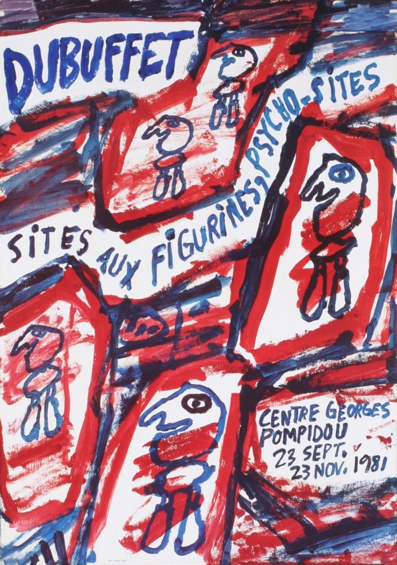Art JEAN DUBUFFET Sites aux Figurines Psycho-sites 28.25" x 20" Poster Outsider: Art JEAN DUBUFFET Sites aux Figurines Psycho-sites 28.25" x 20" Poster Outsider This listing features Art JEAN DUBUFFET Sites aux Figurines Psycho-sites 28.25" x 20" Poster Outsider. Item specifics ar