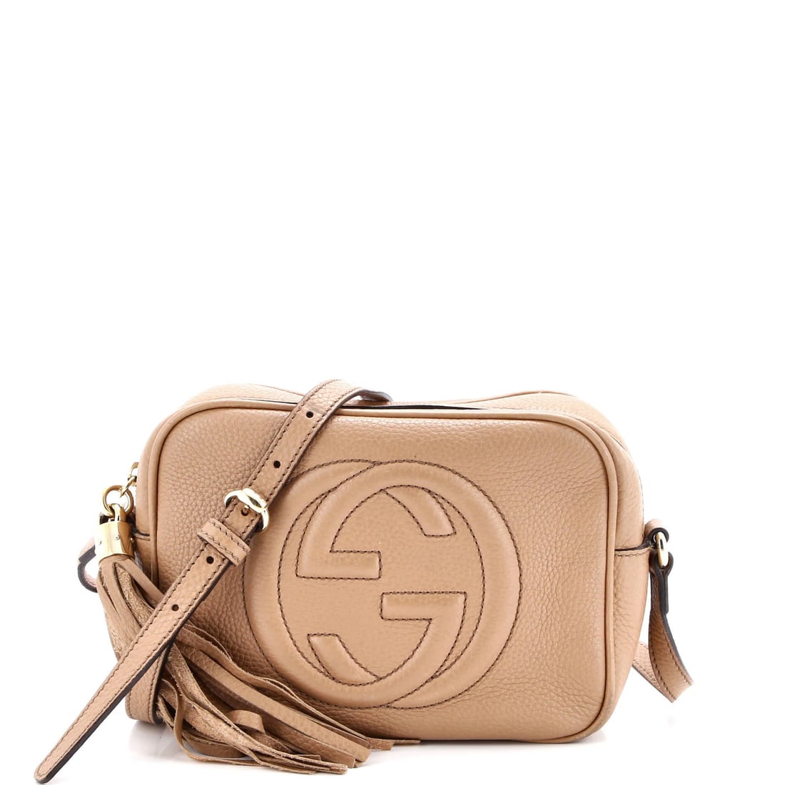 Small Gucci Soho Disco Crossbody Bag Leather (1 of 6)