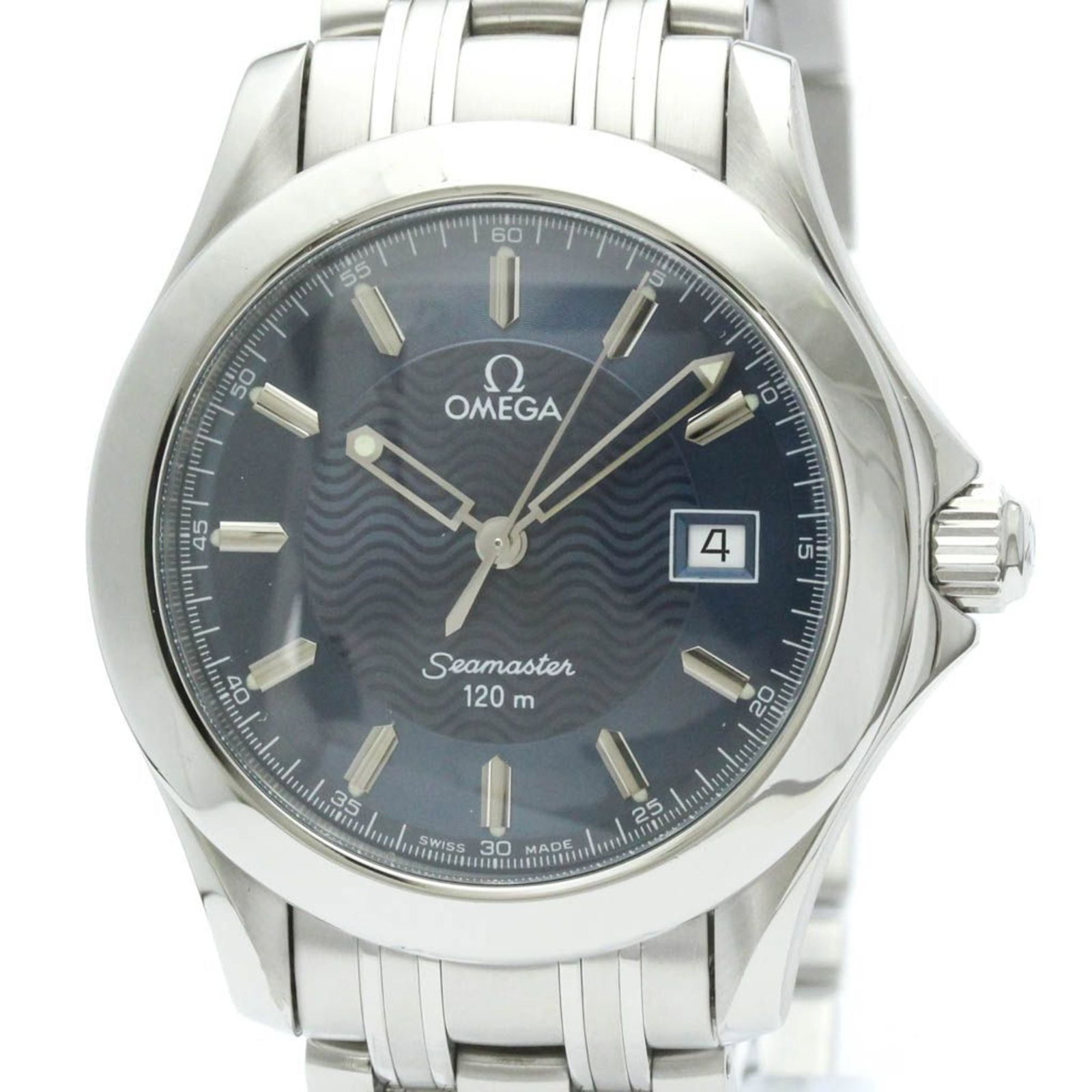 Wristwatch Omega: Wristwatch Omega This listing features Wristwatch Omega. Item specifics are provided below. Item Specifics: Brand: Omega Type: Wristwatch Style: Sport Gender: Men Material (Case): Stainless Steel Mate