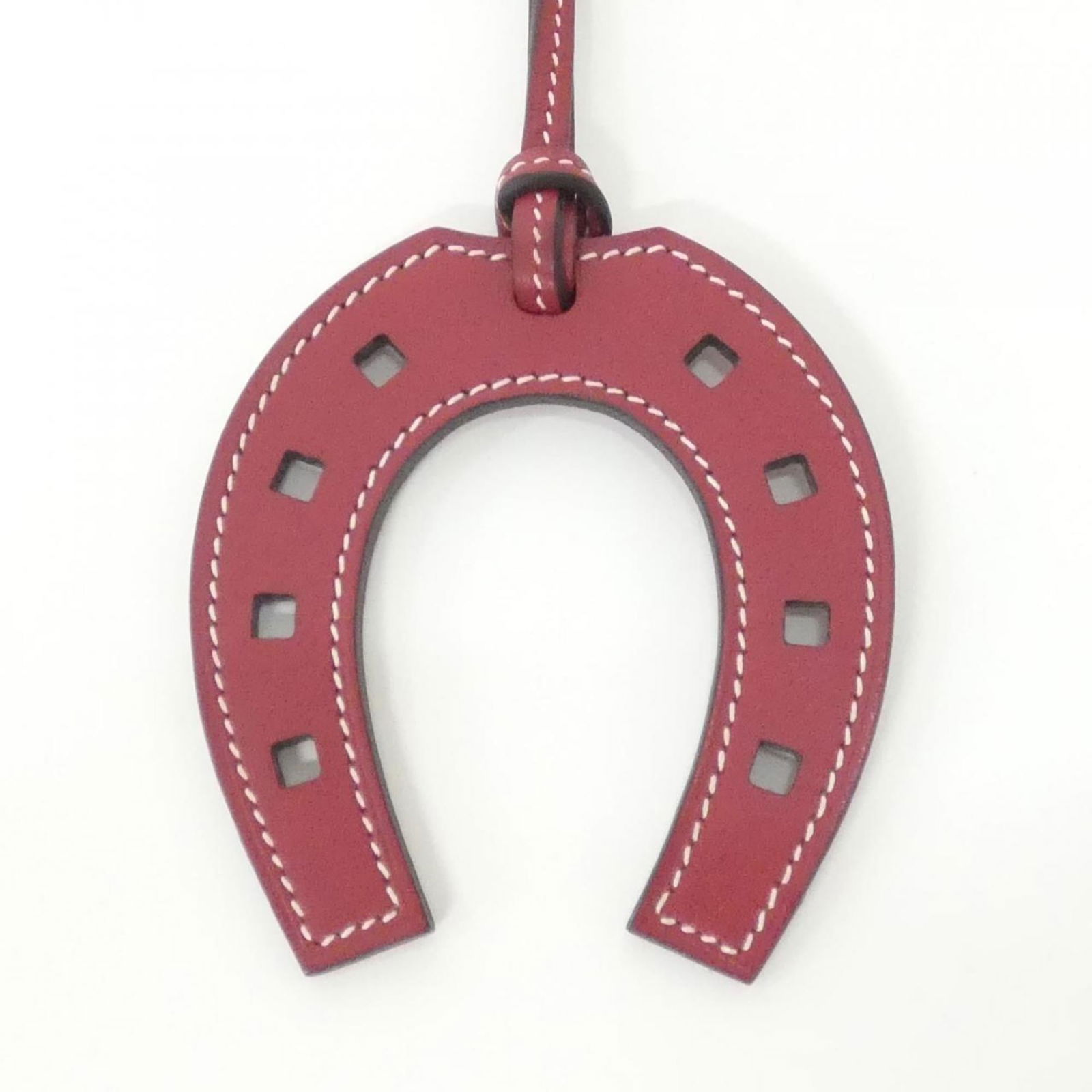 Leather Hermes Handbag Charm Swift - 2