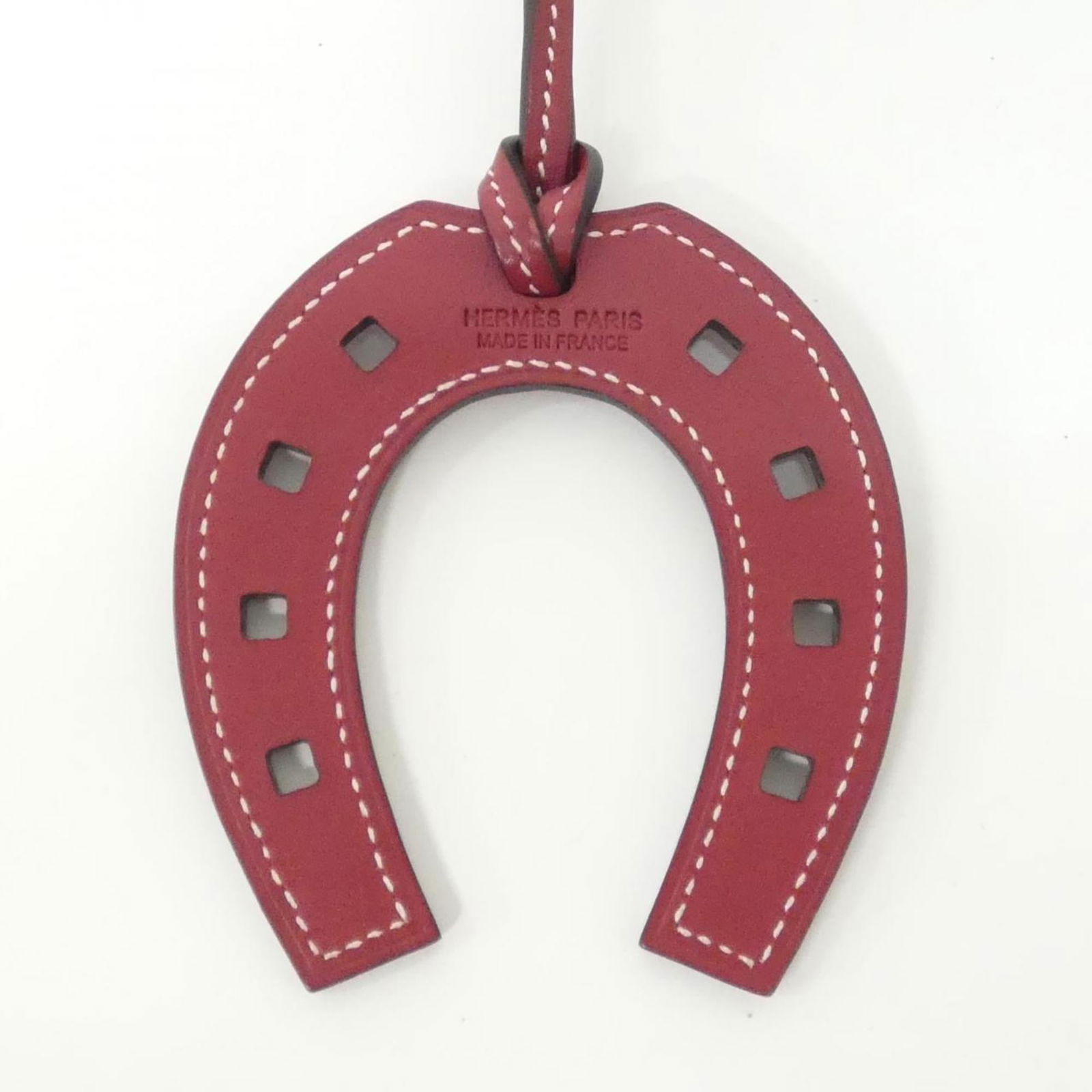 Leather Hermes Handbag Charm Swift - 3