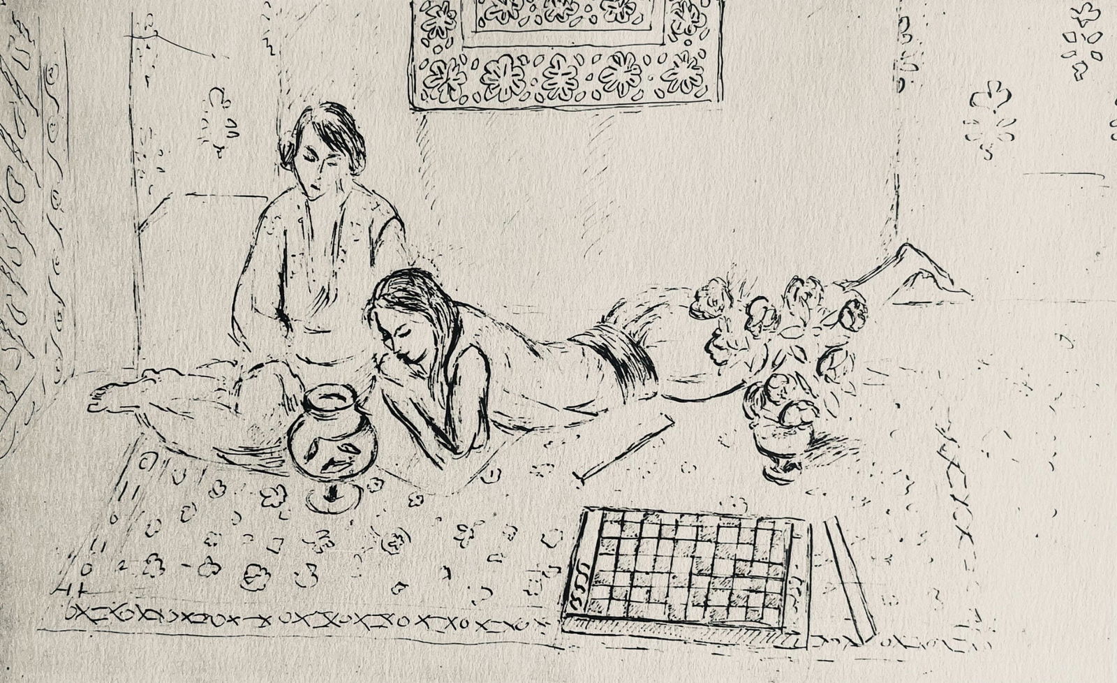 Lithograph - Henri Matisse - Composition (Dutel 3) - Dessins de Henri-Matisse: Lithograph - Henri Matisse - Composition (Dutel 3) - Dessins de Henri-Matisse This listing features Lithograph - Henri Matisse - Composition (Dutel 3) - Dessins de Henri-Matisse. Item specifics are pr