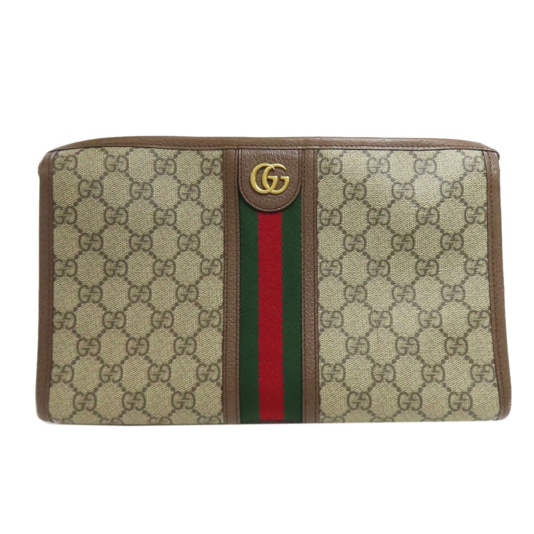 PVC GUCCI 598234 Off-White Medium Pouch in GG Supreme Clutch bag: PVC GUCCI 598234 Off-White Medium Pouch in GG Supreme Clutch bag This listing features PVC GUCCI 598234 Off-White Medium Pouch in GG Supreme Clutch bag. Item specifics are provided below. Item