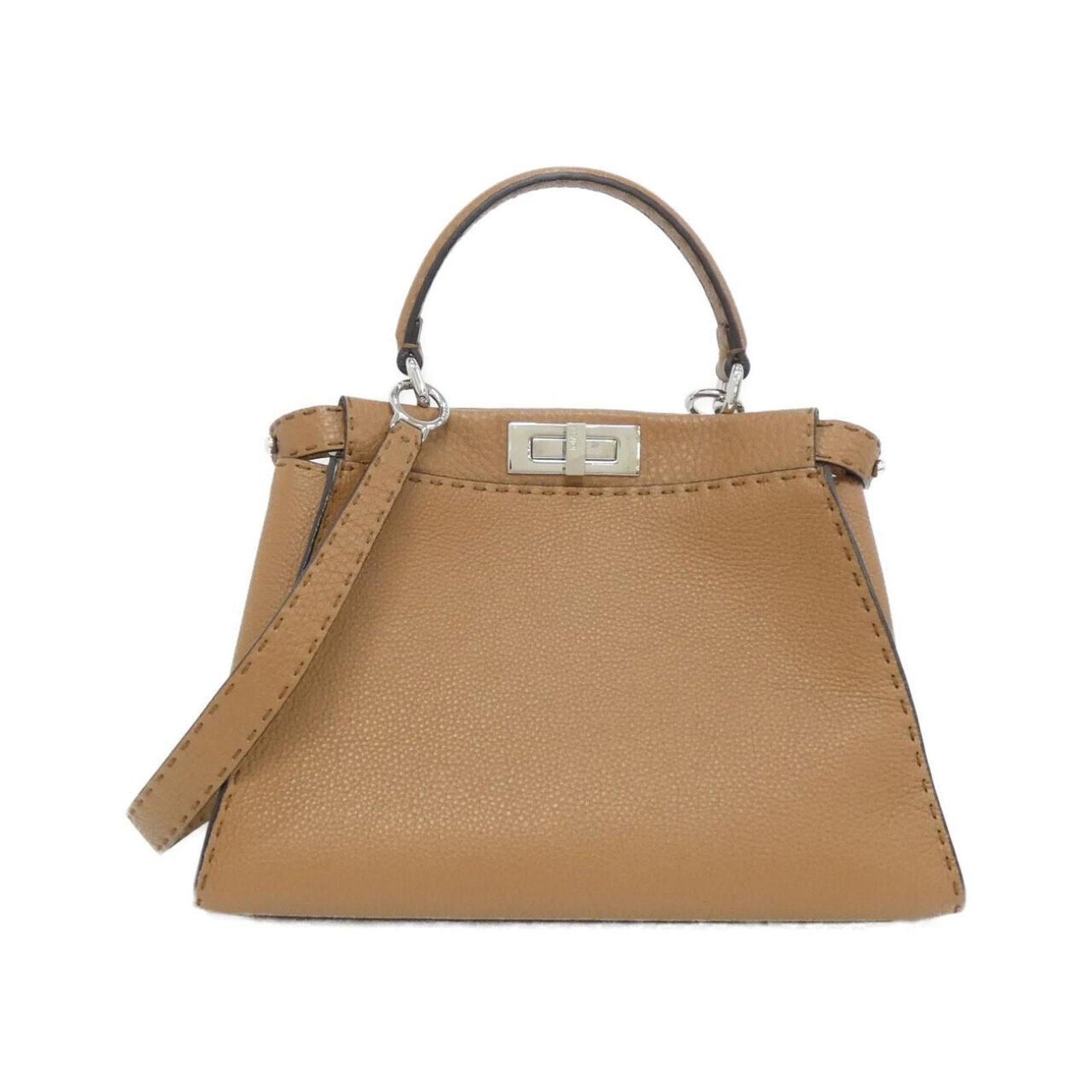 Leather Fendi Handbag (1 of 7)