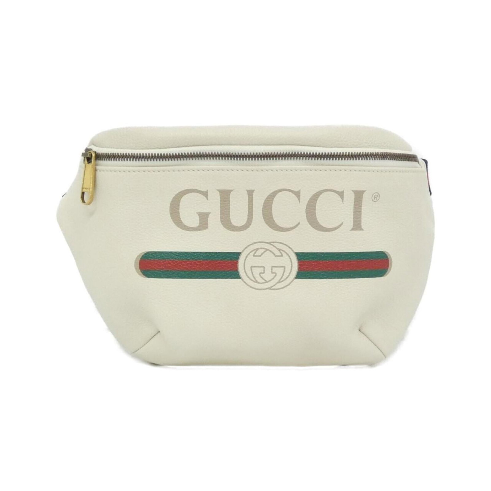 Leather Gucci Fanny Pack: Leather Gucci Fanny Pack This listing features Leather Gucci Fanny Pack. Item specifics are provided below. Item Specifics: Brand: Gucci Type: Fanny Pack Material: Leather Color: White Hardware Color:
