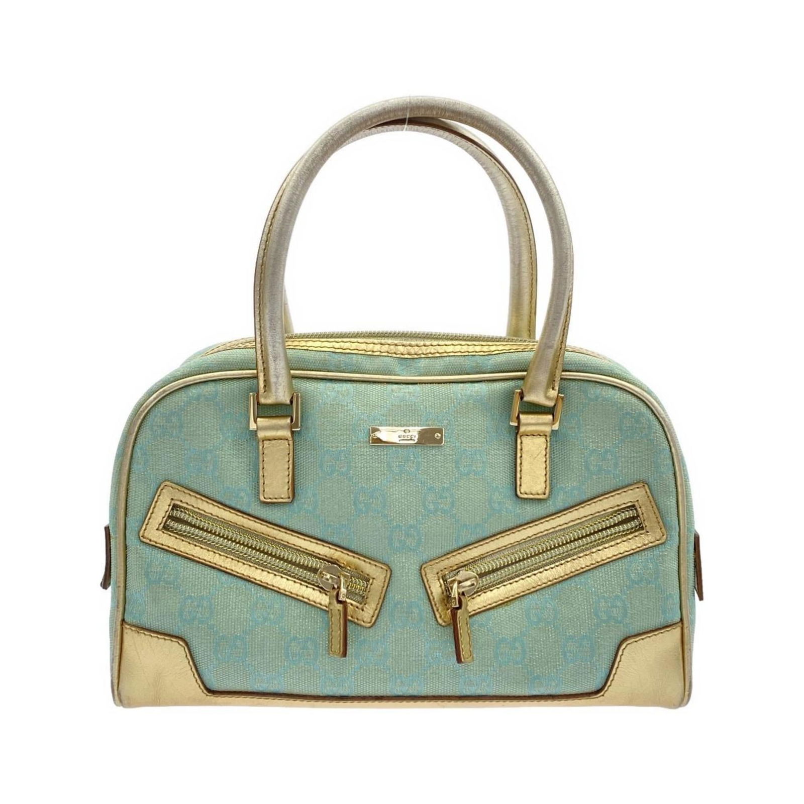 Canvas Gucci Handbag Gg: Canvas Gucci Handbag Gg This listing features Canvas Gucci Handbag Gg. Item specifics are provided below. Item Specifics: Brand: Gucci Type: Handbag Material: Gg Canvas Color: Blue, Blue Green Gender: