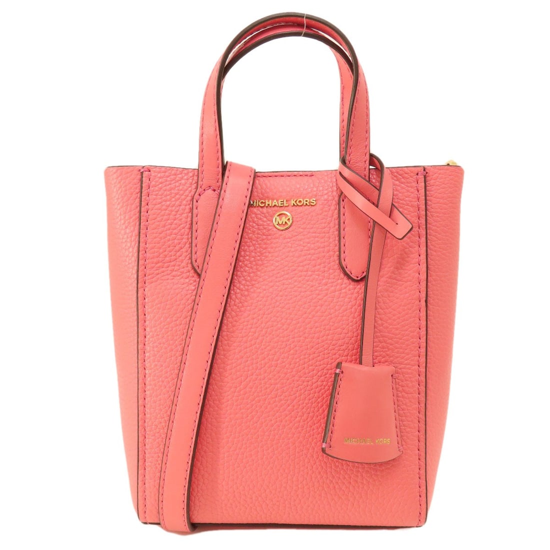 Leather Michael Kors Logo 2WAY Handbag: Leather Michael Kors Logo 2WAY Handbag This listing features Leather Michael Kors Logo 2WAY Handbag. Item specifics are provided below. Item Specifics: Brand: Michael Kors Style: Handbag Exterior Mate