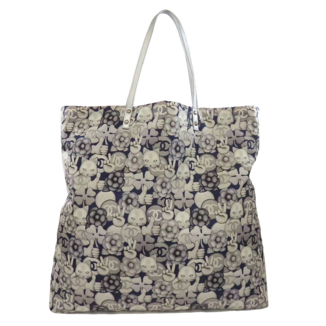 Nylon CHANEL Cat motif Tote Bag: Nylon CHANEL Cat motif Tote Bag This listing features Nylon CHANEL Cat motif Tote Bag. Item specifics are provided below. Item Specifics: Brand: CHANEL Style: Tote Bag Exterior Material: Nylon Exterio