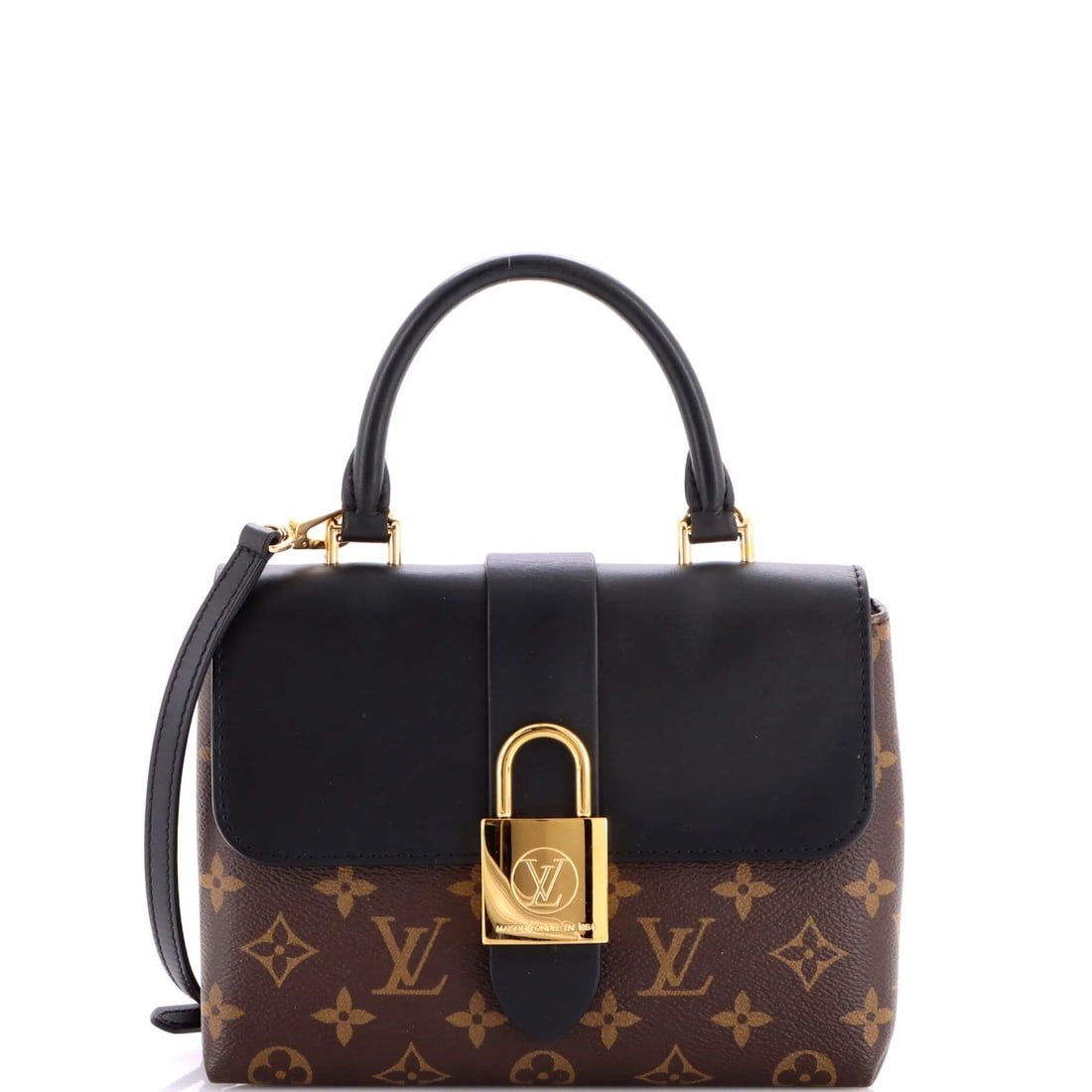 BB Louis Vuitton Locky Handbag Monogram Canvas with Leather: BB Louis Vuitton Locky Handbag Monogram Canvas with Leather This listing features BB Louis Vuitton Locky Handbag Monogram Canvas with Leather. Item specifics are provided below. Item Specifics: Brand: