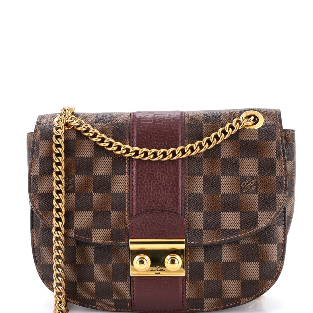 Leather Louis Vuitton Wight Handbag Damier with: Leather Louis Vuitton Wight Handbag Damier with This listing features Leather Louis Vuitton Wight Handbag Damier with. Item specifics are provided below. Item Specifics: Brand: Louis Vuitton Exterior