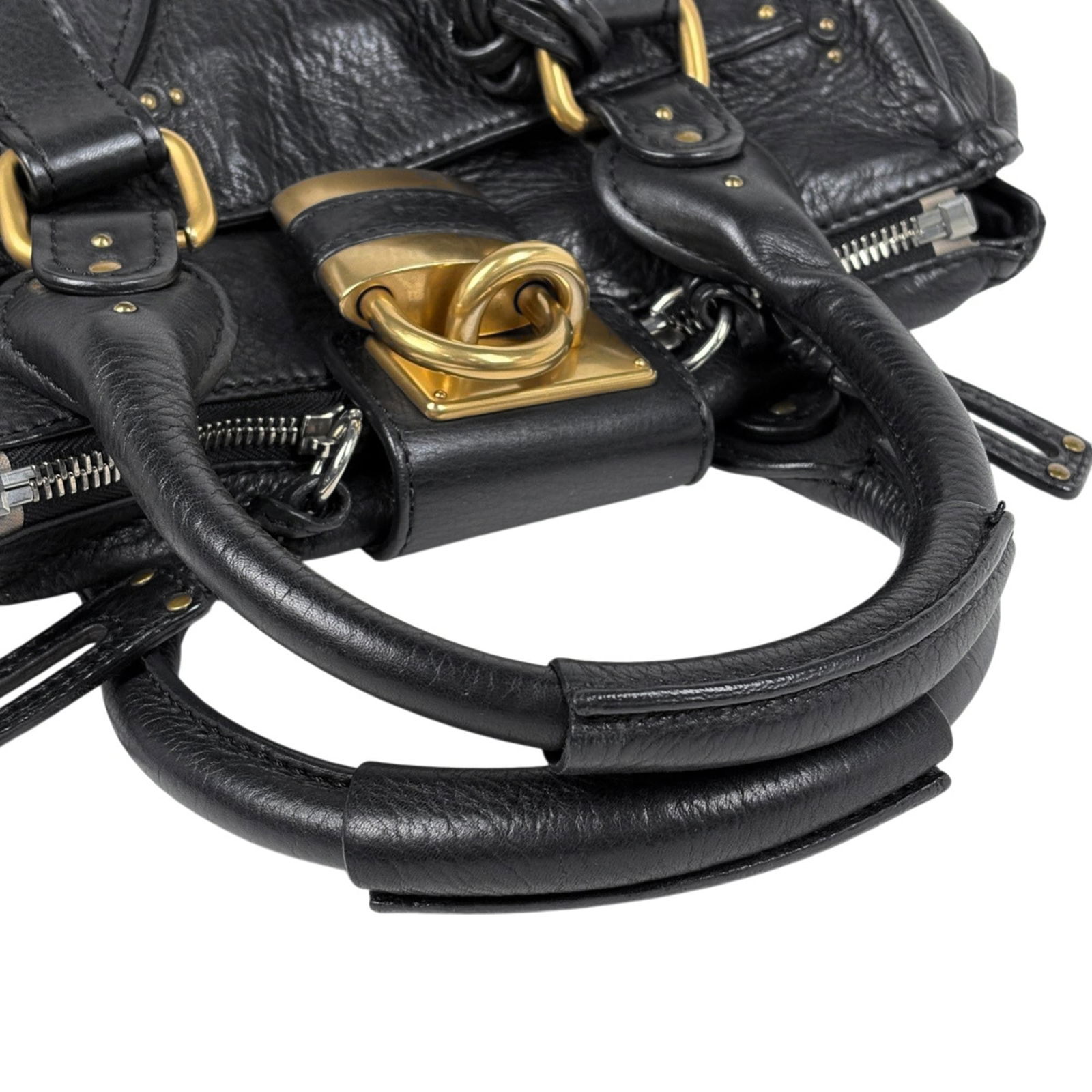 Leather Chlo Handbag - 9