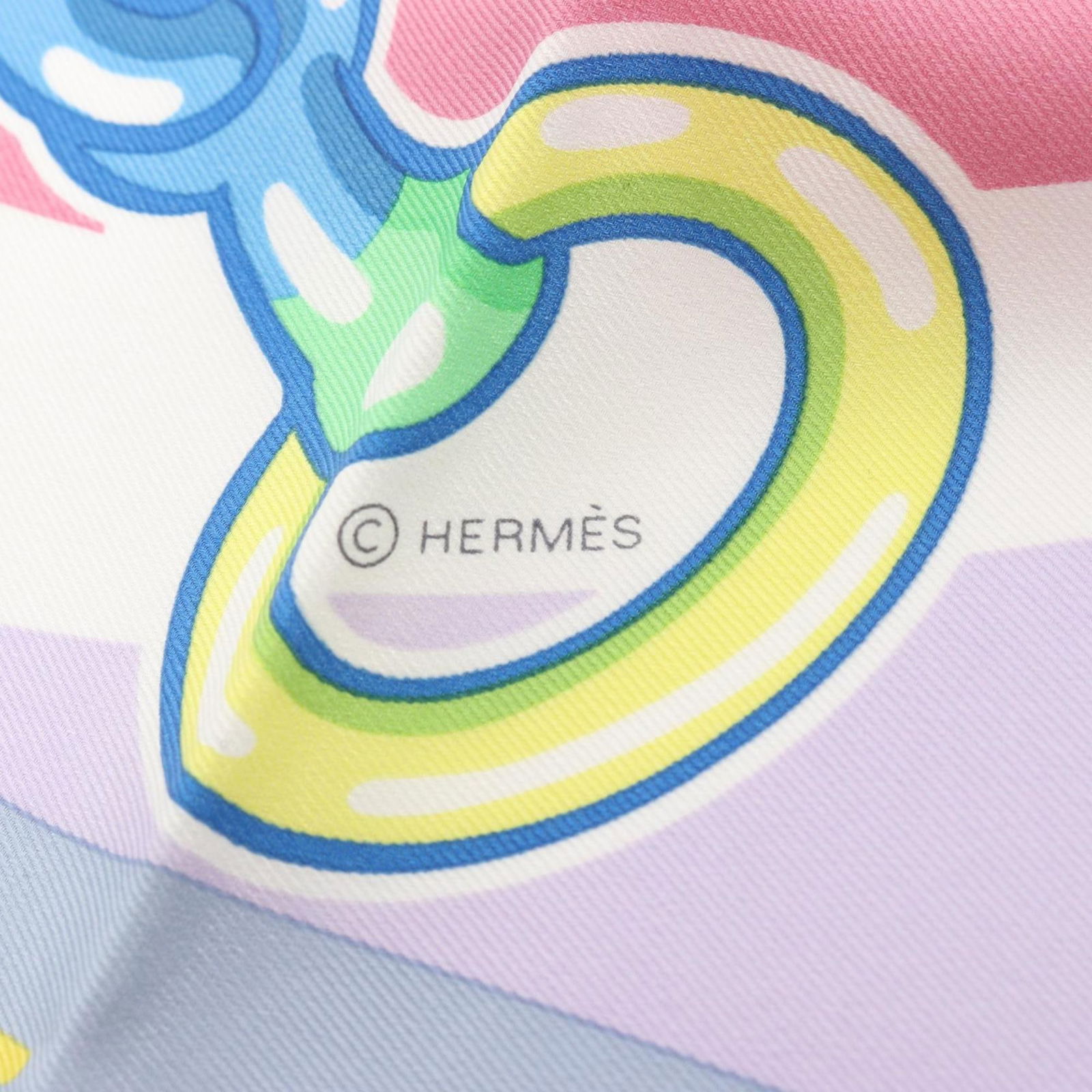 Silk Hermes Scarf - 2