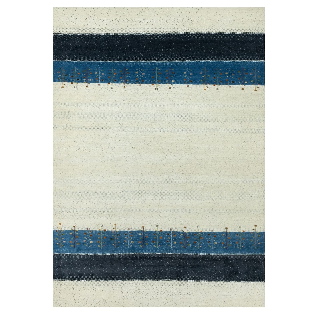Rug 10'x14'1" Floral White Gabbeh Tree All Wool Hand Knotted Oriental: Rug 10'x14'1" Floral White Gabbeh Tree All Wool Hand Knotted Oriental This listing features Rug 10'x14'1" Floral White Gabbeh Tree All Wool Hand Knotted Oriental. Item specifics are provided below. It