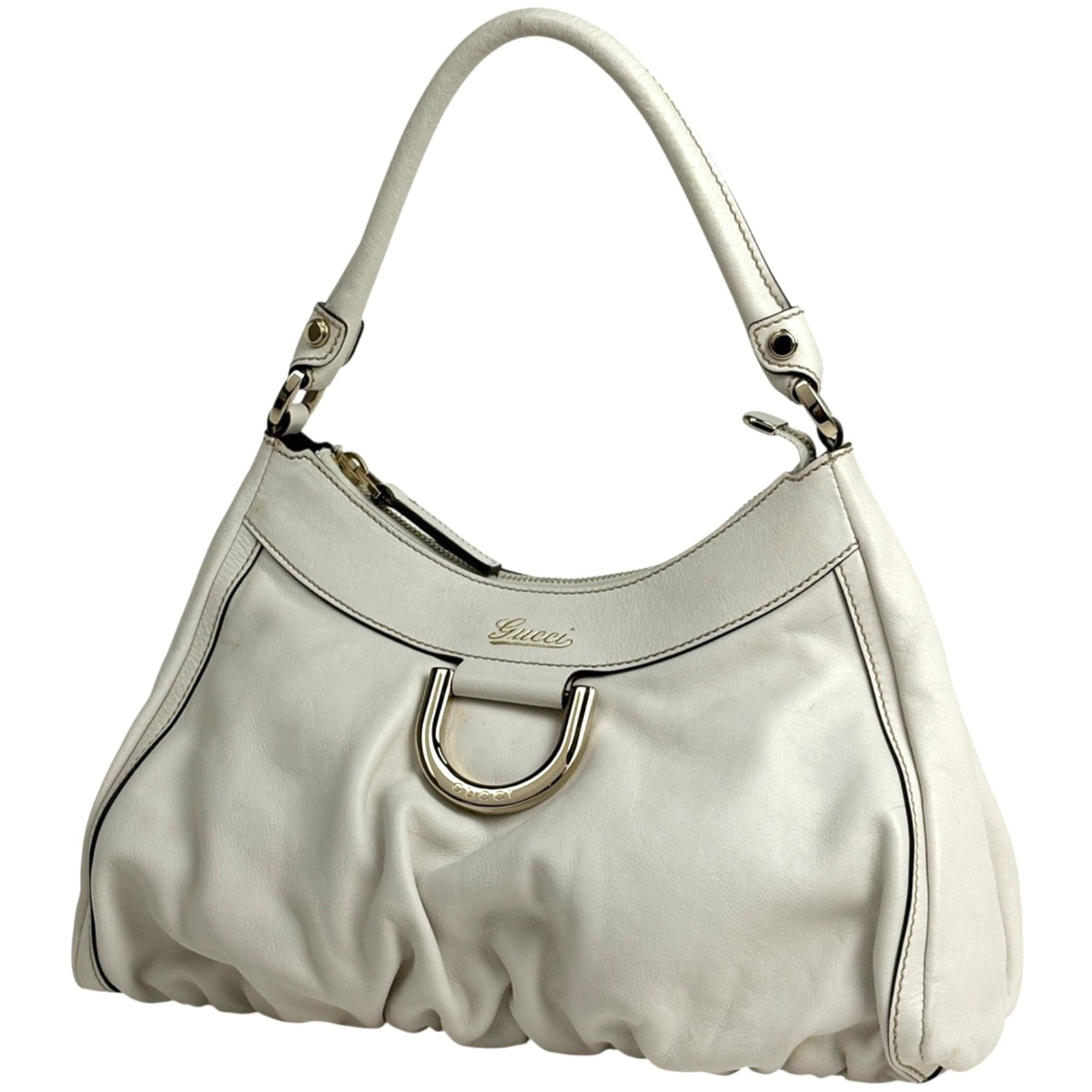 Shoulder Bag Leather - Gucci Handbag: Shoulder Bag Leather - Gucci Handbag This listing features Shoulder Bag Leather - Gucci Handbag. Item specifics are provided below. Item Specifics: Brand: Gucci Type: Handbag, Shoulder Bag Material: L