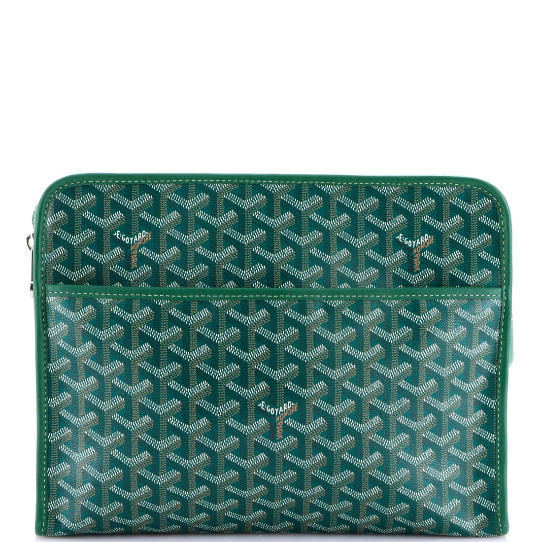 GM Goyard Jouvence Toiletry Pouch Coated Canvas: GM Goyard Jouvence Toiletry Pouch Coated Canvas This listing features GM Goyard Jouvence Toiletry Pouch Coated Canvas. Item specifics are provided below. Item Specifics: Brand: Goyard Exterior Materia