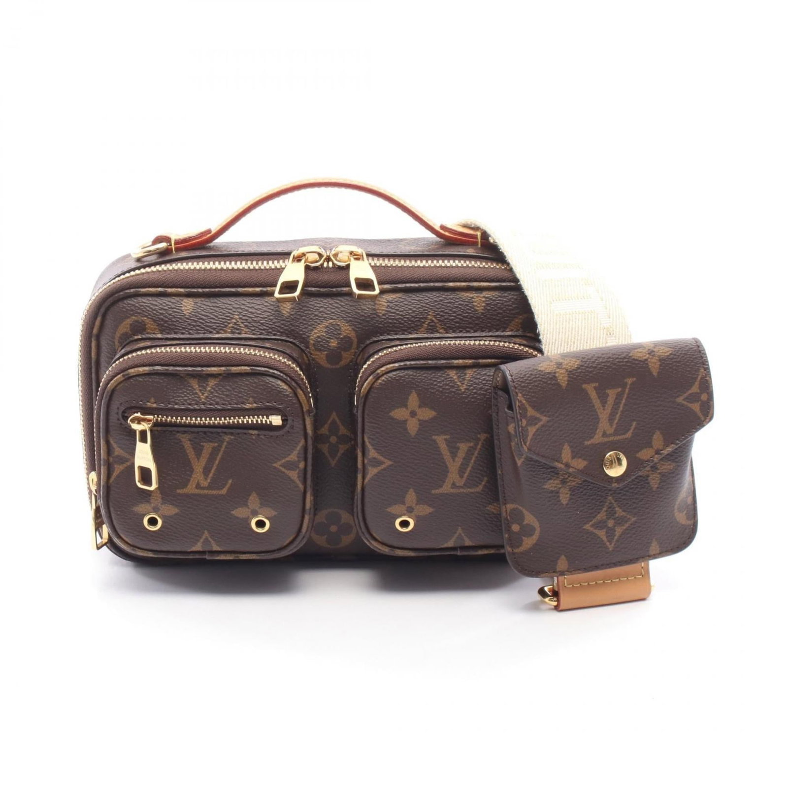Leather - Louis Vuitton Handbag Coated Canvas: Leather - Louis Vuitton Handbag Coated Canvas This listing features Leather - Louis Vuitton Handbag Coated Canvas. Item specifics are provided below. Item Specifics: Brand: Louis Vuitton Type: Handbag