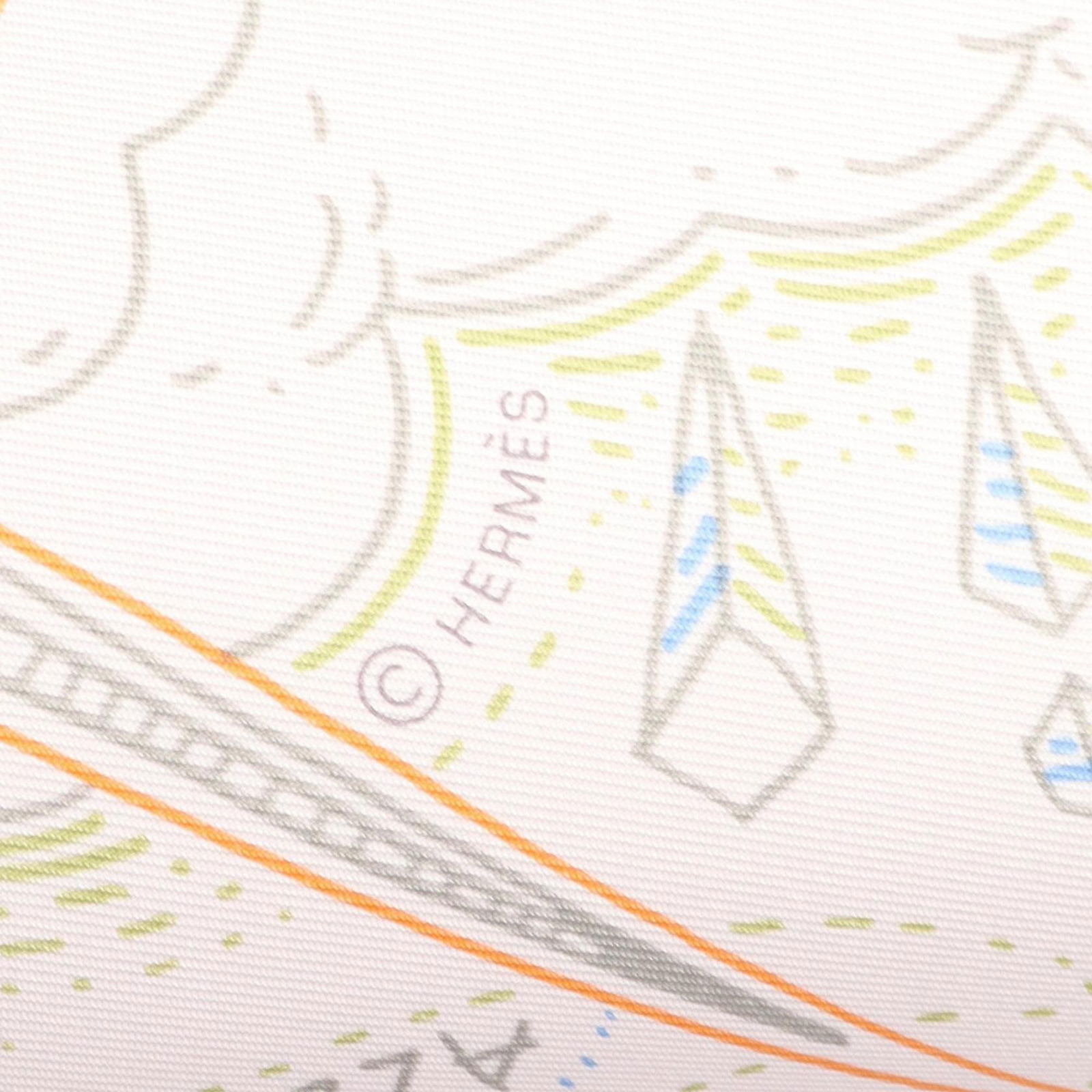 Silk Hermes Scarf - 2