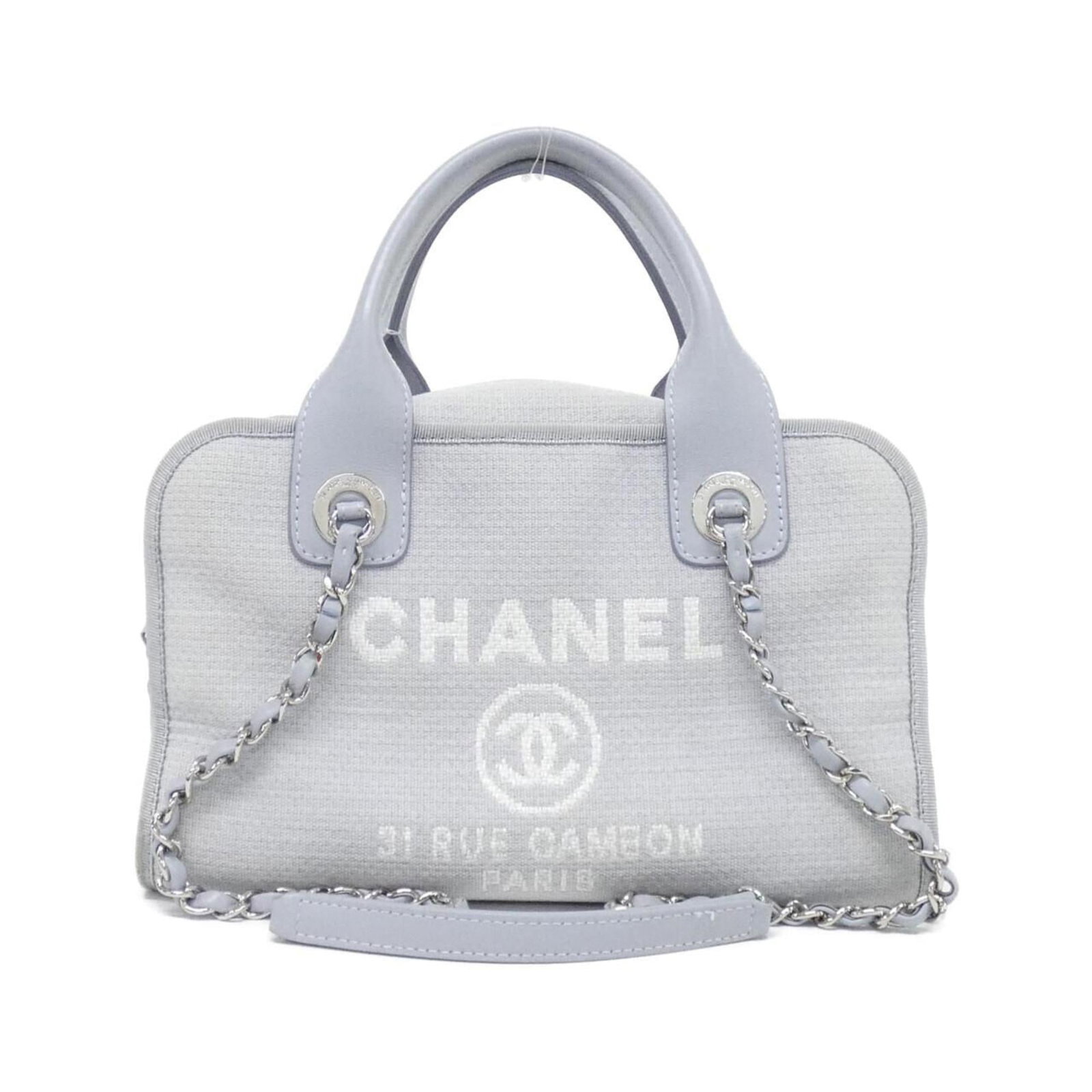 Bag Chanel Boston: Bag Chanel Boston This listing features Bag Chanel Boston. Item specifics are provided below. Item Specifics: Brand: Chanel Type: Boston Bag Color: Light Blue Gender: Women Size (Hxwxd): 17cm x 27cm x