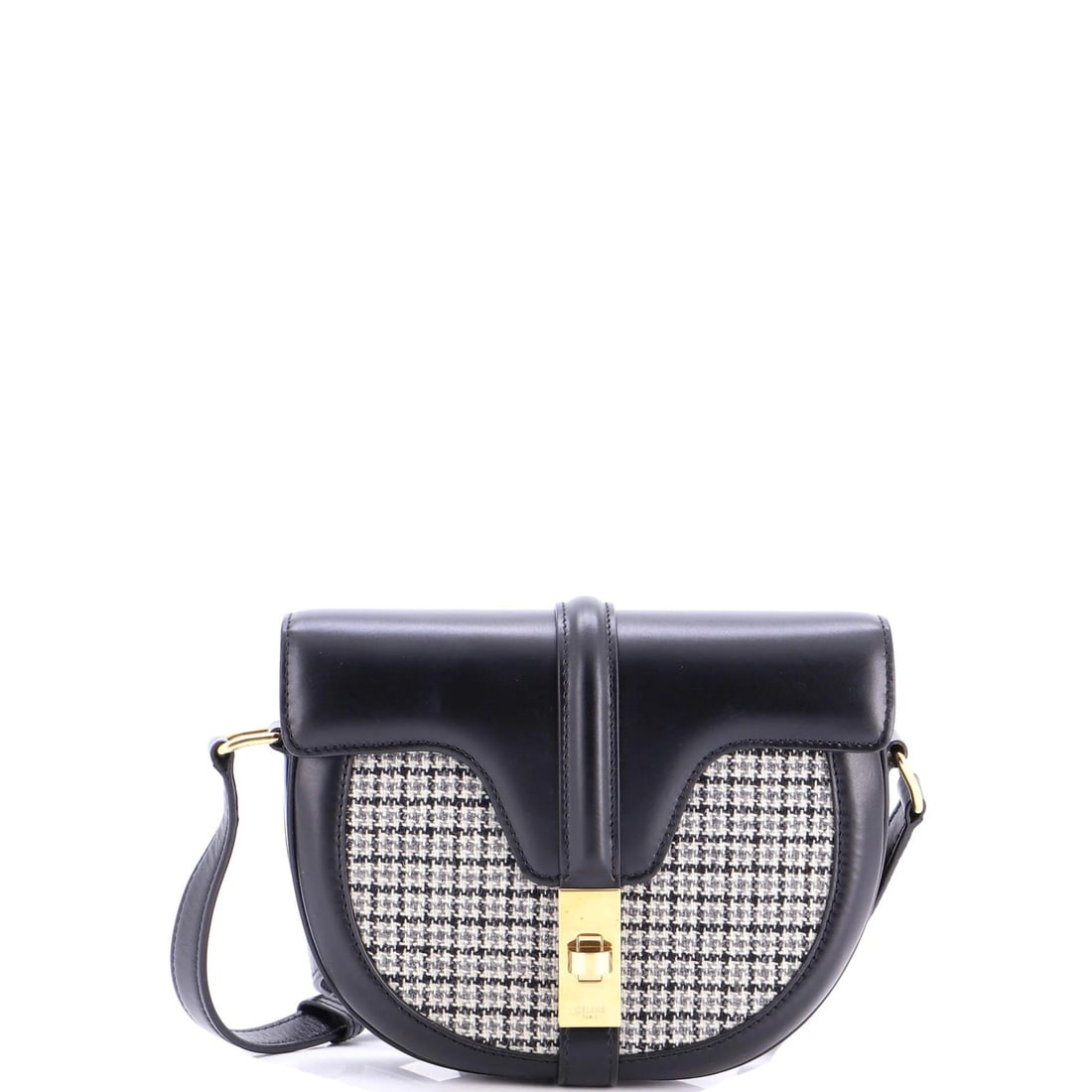 Small Celine Besace 16 Bag Tweed and Leather: Small Celine Besace 16 Bag Tweed and Leather This listing features Small Celine Besace 16 Bag Tweed and Leather. Item specifics are provided below. Item Specifics: Brand: Celine Exterior Material: Lea