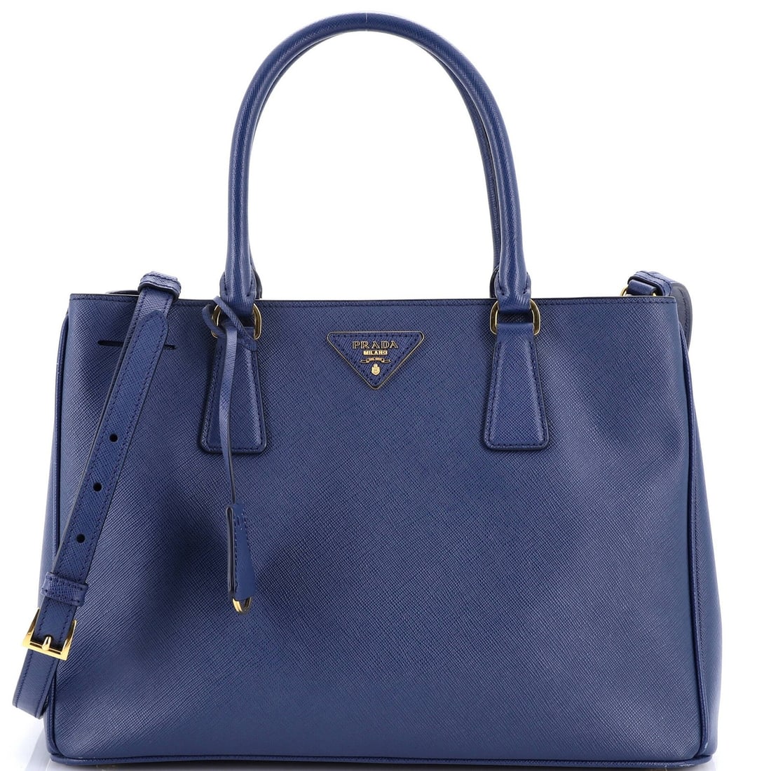 Medium Prada Gardener's Tote Saffiano Leather: Medium Prada Gardener's Tote Saffiano Leather This listing features Medium Prada Gardener's Tote Saffiano Leather. Item specifics are provided below. Item Specifics: Brand: Prada Exterior Material: Le