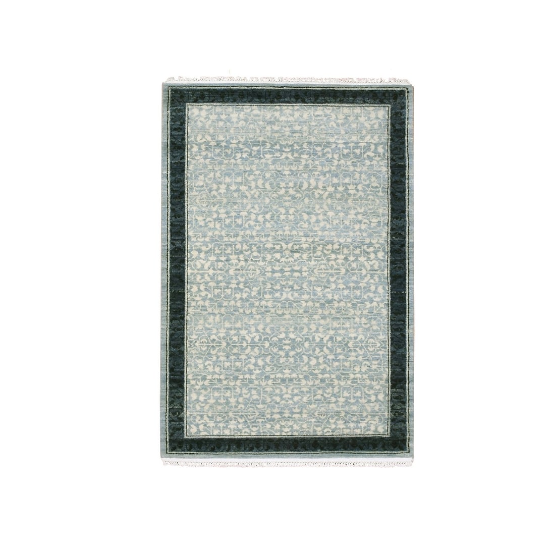 Rug 3'1"x5'1" Blue Modern Design Organic Wool Hand Knotted Oriental: Rug 3'1"x5'1" Blue Modern Design Organic Wool Hand Knotted Oriental This listing features Rug 3'1"x5'1" Blue Modern Design Organic Wool Hand Knotted Oriental. Item specifics are provided below. Item S