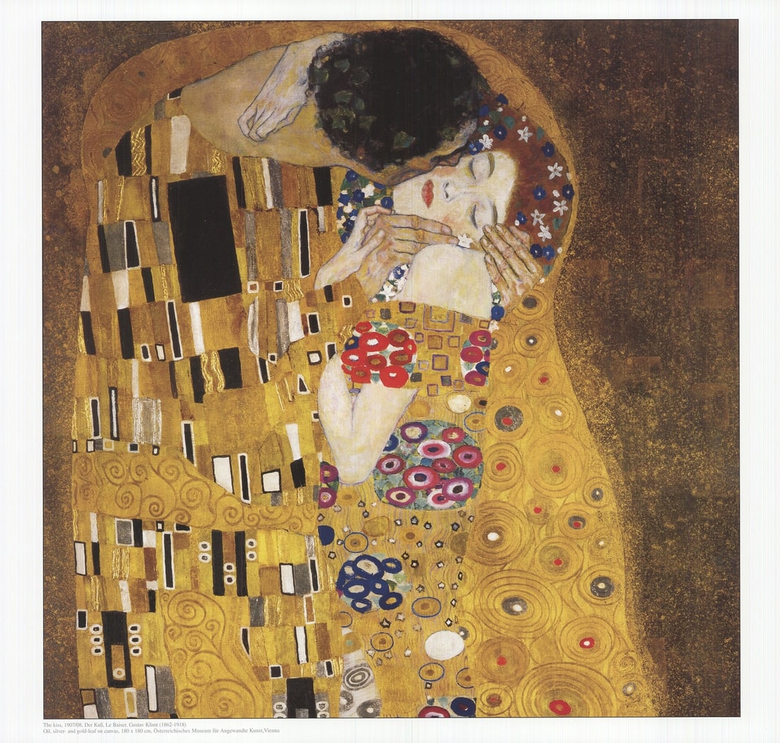 2010 GUSTAV KLIMT The Kiss 17" x 17.75" Offset Lithograph: 2010 GUSTAV KLIMT The Kiss 17" x 17.75" Offset Lithograph This listing features 2010 GUSTAV KLIMT The Kiss 17" x 17.75" Offset Lithograph. Item specifics are provided below. Item Specifics: Artist: Gu