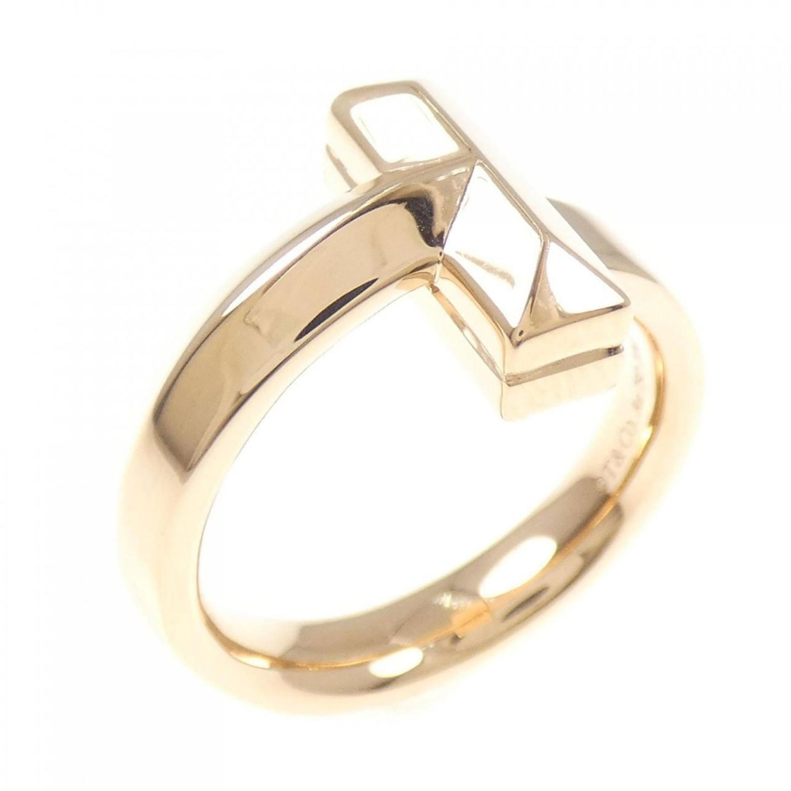 (18K) Tiffany Band Ring Pink Gold: (18K) Tiffany Band Ring Pink Gold This listing features (18K) Tiffany Band Ring Pink Gold. Item specifics are provided below. Item Specifics: Brand: Tiffany Type: Band Ring Gender: Women Material: Pin