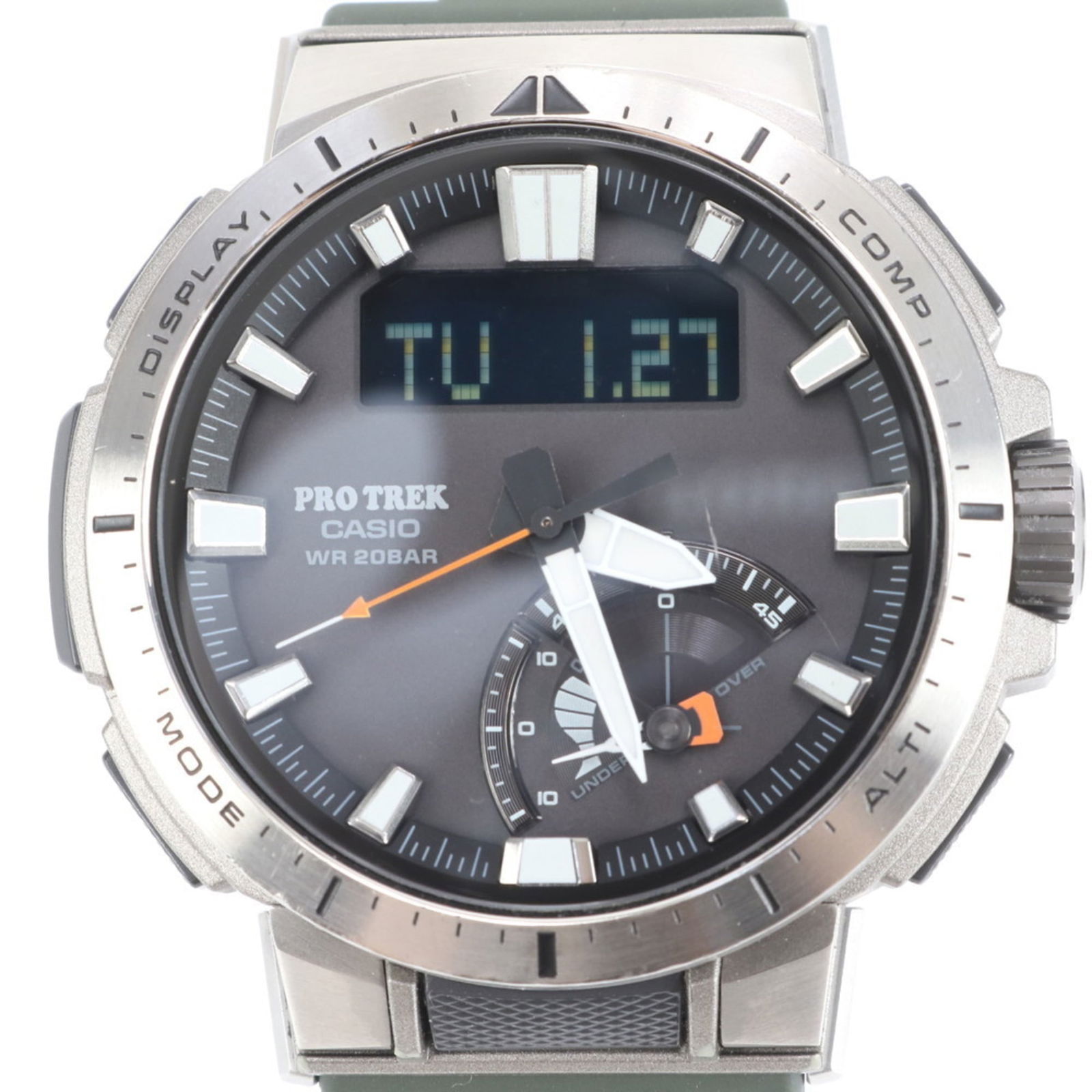 Wristwatch Casio: Wristwatch Casio This listing features Wristwatch Casio. Item specifics are provided below. Item Specifics: Brand: Casio Type: Wristwatch Gender: Men Case Diameter: 45mm / 1.77'' Wrist Size: 24.5cm /