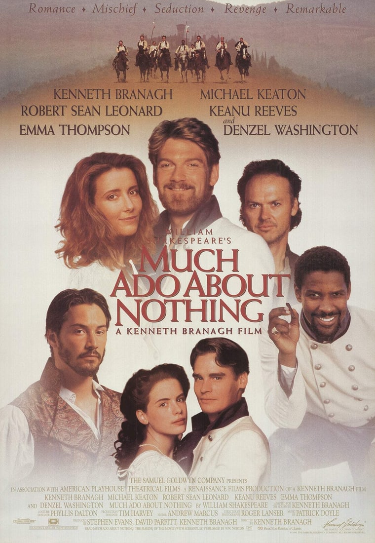 1993 ARTIST UNKNOWN Much Ado About Nothing 39" x 27" Offset Lithograph: 1993 ARTIST UNKNOWN Much Ado About Nothing 39" x 27" Offset Lithograph This listing features 1993 ARTIST UNKNOWN Much Ado About Nothing 39" x 27" Offset Lithograph. Item specifics are provided below.