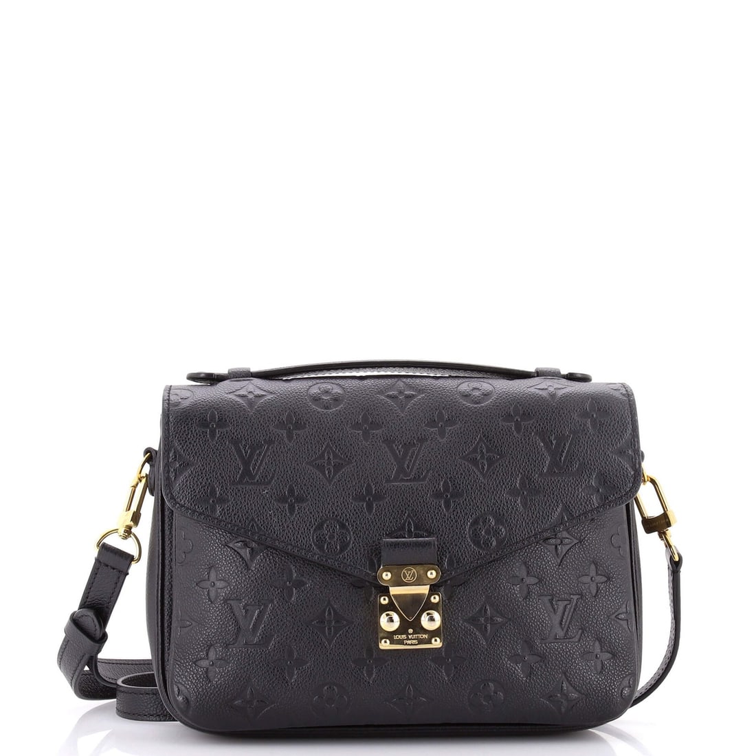 Leather Louis Vuitton Pochette Metis Monogram Empreinte: Leather Louis Vuitton Pochette Metis Monogram Empreinte This listing features Leather Louis Vuitton Pochette Metis Monogram Empreinte. Item specifics are provided below. Item Specifics: Brand: Louis V