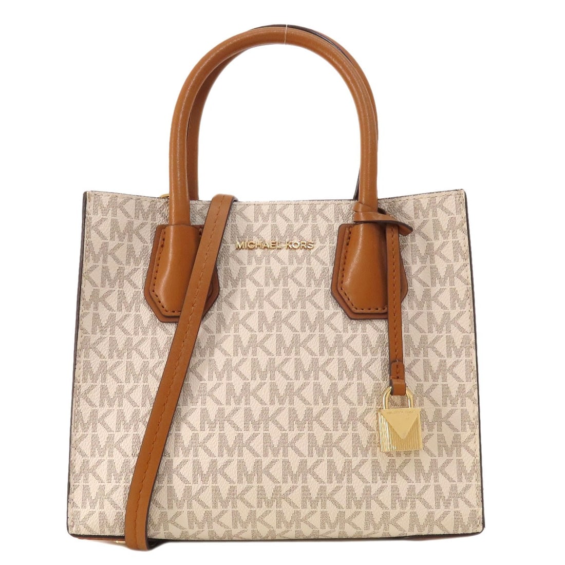 PVC Michael Kors MK Signature 2WAY Handbag: PVC Michael Kors MK Signature 2WAY Handbag This listing features PVC Michael Kors MK Signature 2WAY Handbag. Item specifics are provided below. Item Specifics: Brand: Michael Kors Style: Handbag Exter