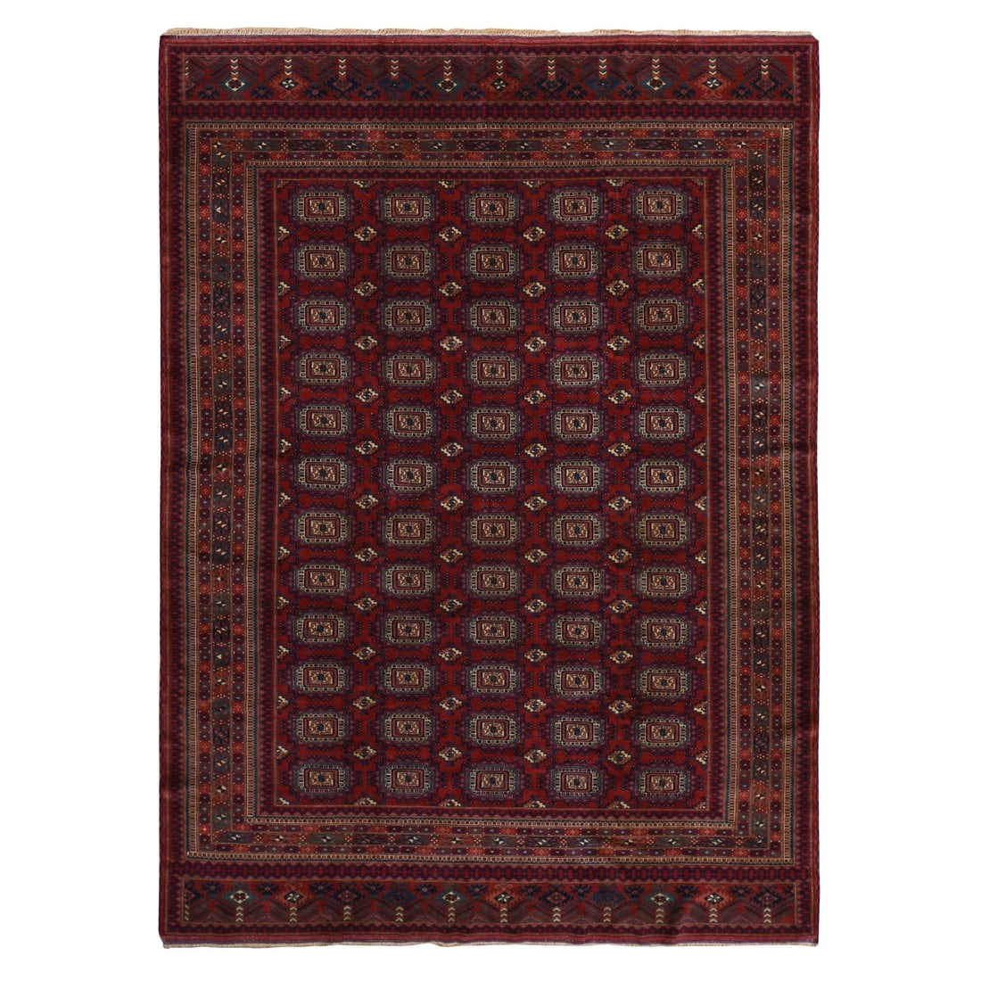 Rug 6'10"x9'7" Angels Red Antique Tourkaman Clean 100% Wool Hand Knotted: Rug 6'10"x9'7" Angels Red Antique Tourkaman Clean 100% Wool Hand Knotted This listing features Rug 6'10"x9'7" Angels Red Antique Tourkaman Clean 100% Wool Hand Knotted. Item specifics are provided bel