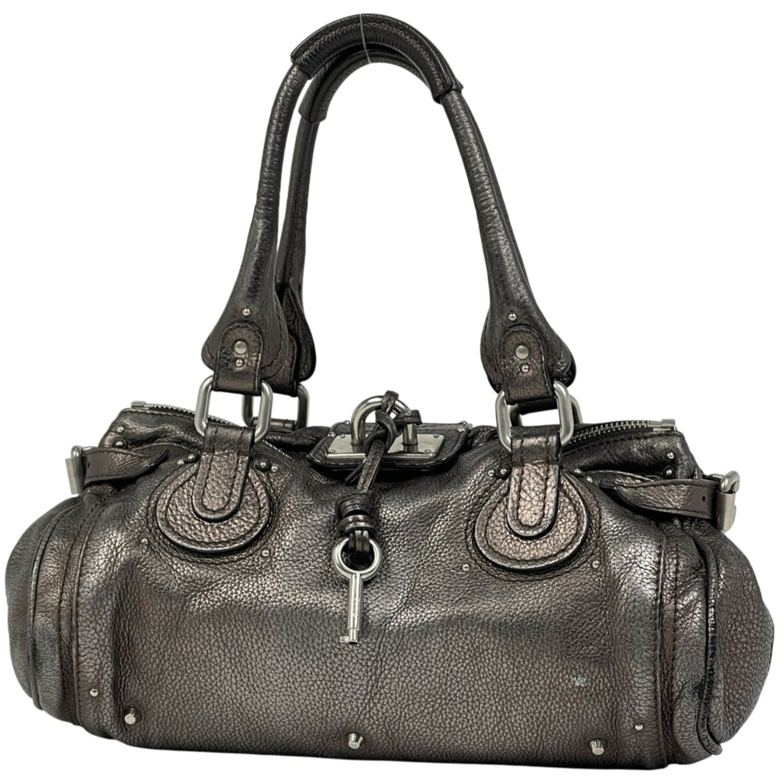 Leather Chlo Handbag: Leather Chlo Handbag This listing features Leather Chlo Handbag. Item specifics are provided below. Item Specifics: Brand: Chlo Type: Handbag Material: Leather Color: Bronze Gender: Women Size (Hxwxd)