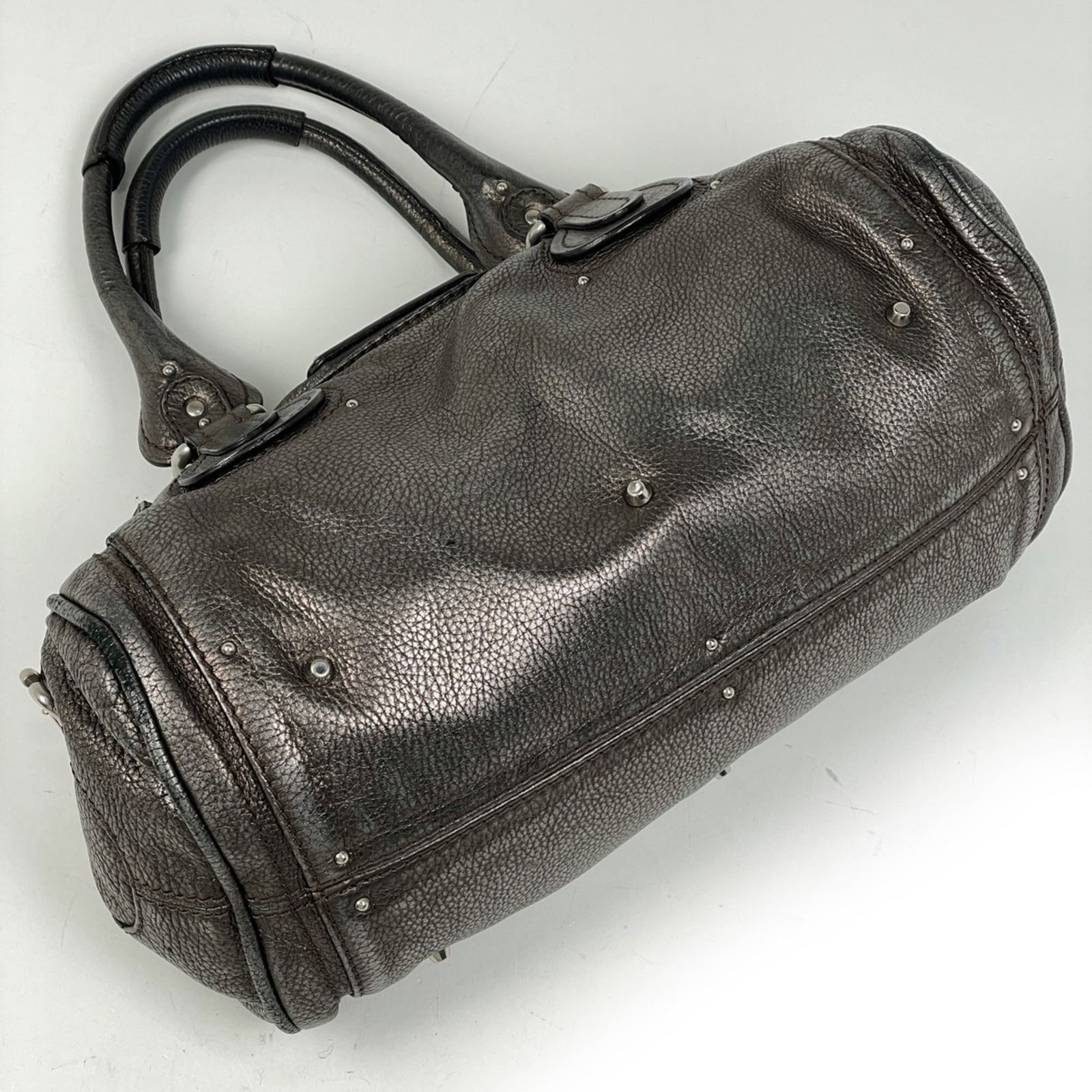 Leather Chlo Handbag - 2