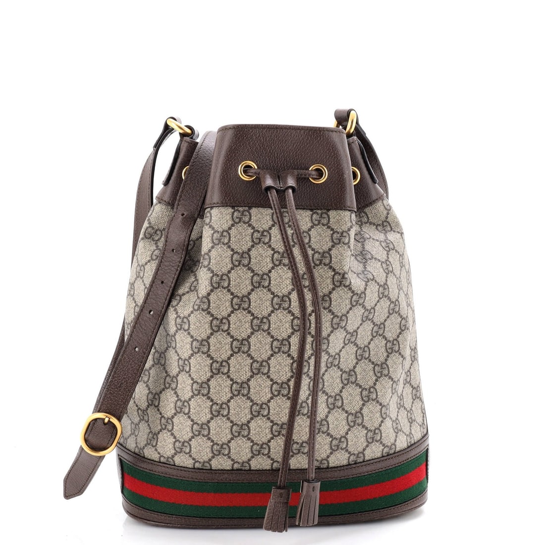 Medium Gucci Ophidia Bucket Bag GG Coated Canvas: Medium Gucci Ophidia Bucket Bag GG Coated Canvas This listing features Medium Gucci Ophidia Bucket Bag GG Coated Canvas. Item specifics are provided below. Item Specifics: Brand: Gucci Exterior Materi