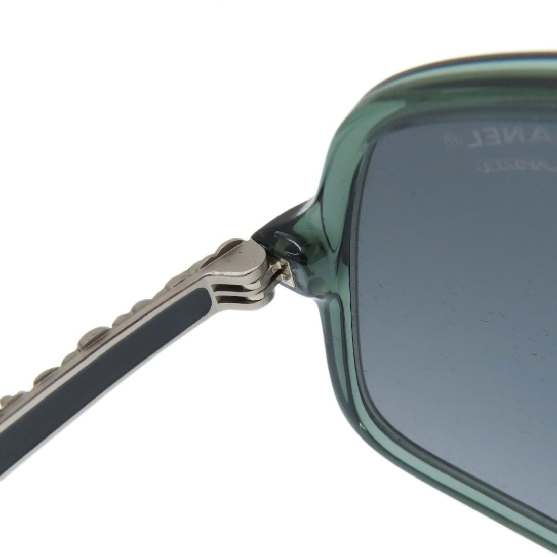 Plastic CHANEL COCO Mark sunglasses - 7