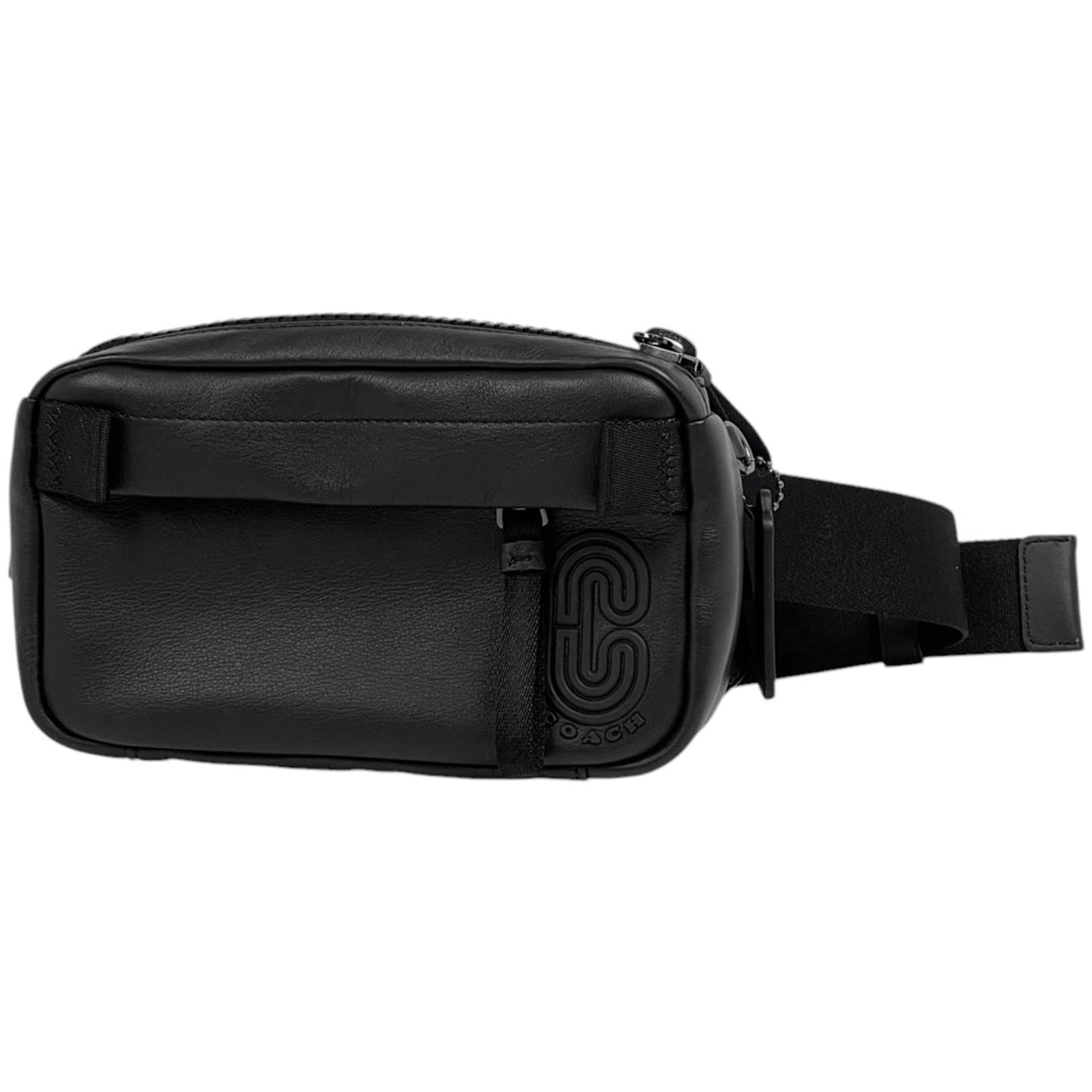 Leather Coach Fanny Pack: Leather Coach Fanny Pack This listing features Leather Coach Fanny Pack. Item specifics are provided below. Item Specifics: Brand: Coach Type: Fanny Pack Material: Leather Color: Black Gender: Men Siz