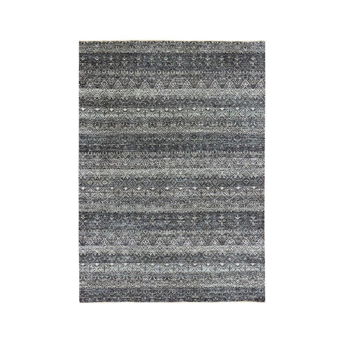 Rug 5'x7'1" Gray 100% Wool Hand Knotted Kohinoor Herrita Oriental: Rug 5'x7'1" Gray 100% Wool Hand Knotted Kohinoor Herrita Oriental This listing features Rug 5'x7'1" Gray 100% Wool Hand Knotted Kohinoor Herrita Oriental. Item specifics are provided below. Item Speci